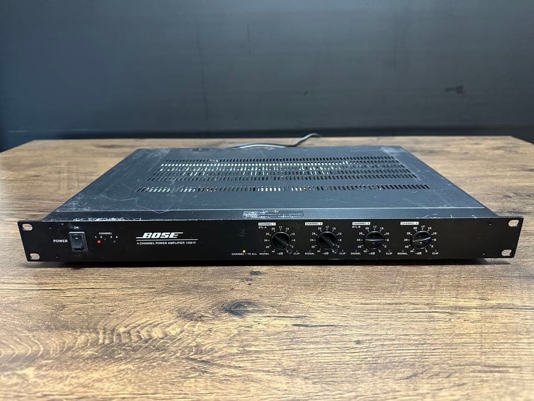 Bose 1200VI 4 Channel Power Amplifier Volume Adjustment Knobs