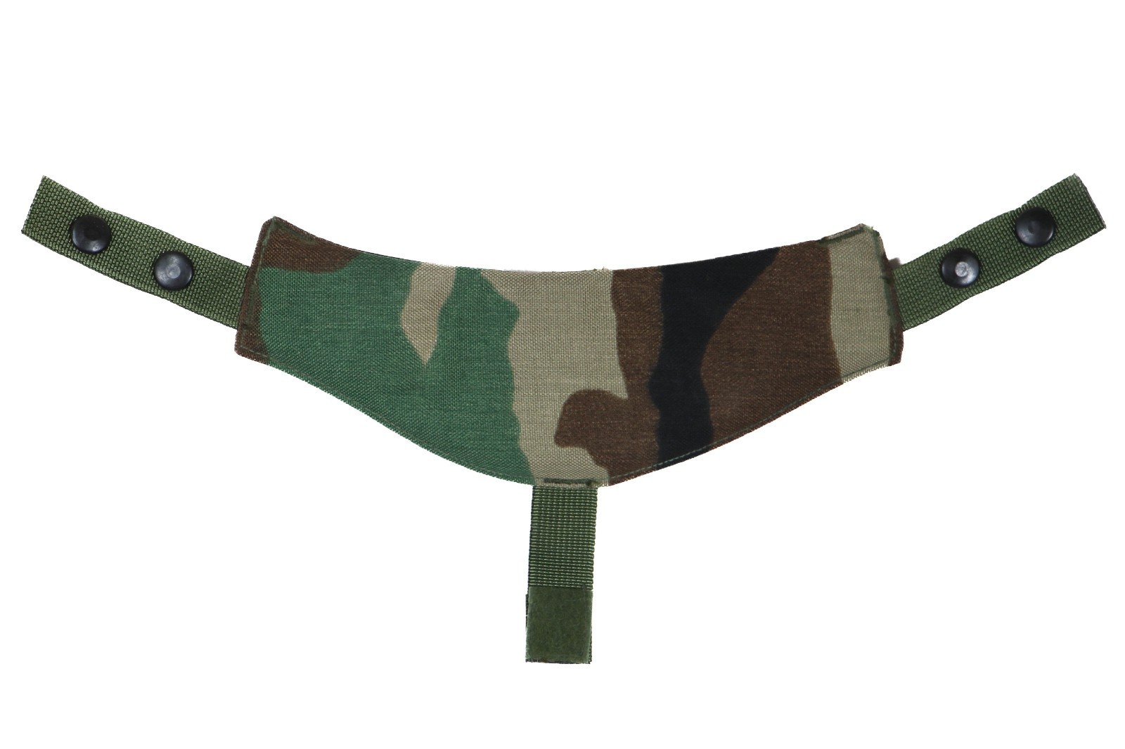 Without Insert - US Military Woodland M81 Throat Cover BDU