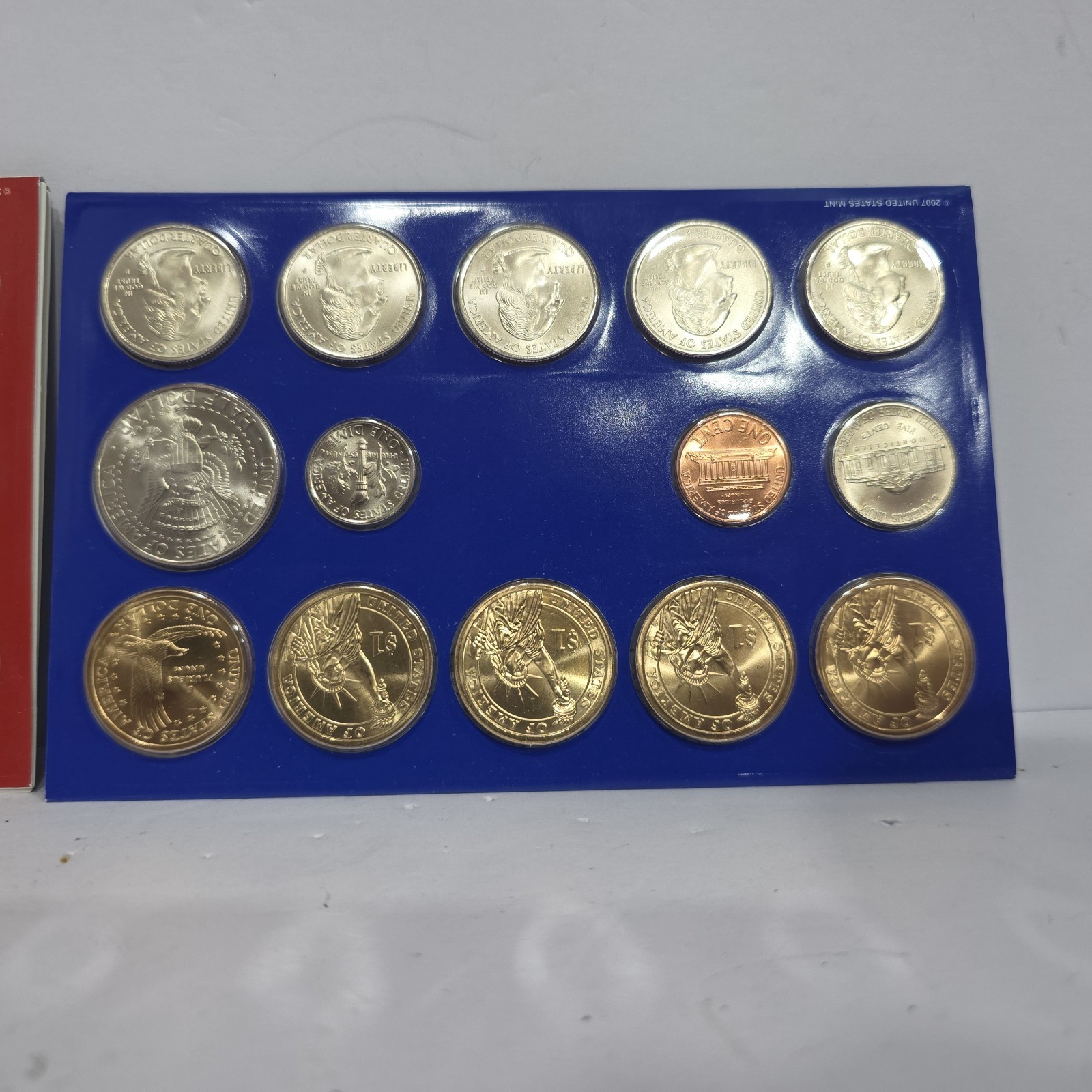 Complete 2007 United States Mint Uncirculated Coin Sets