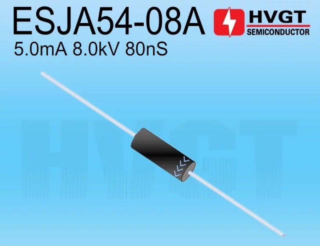 10PCS HVGT ESJA54-08A 5mA 8kV 80nS High Voltage Diode