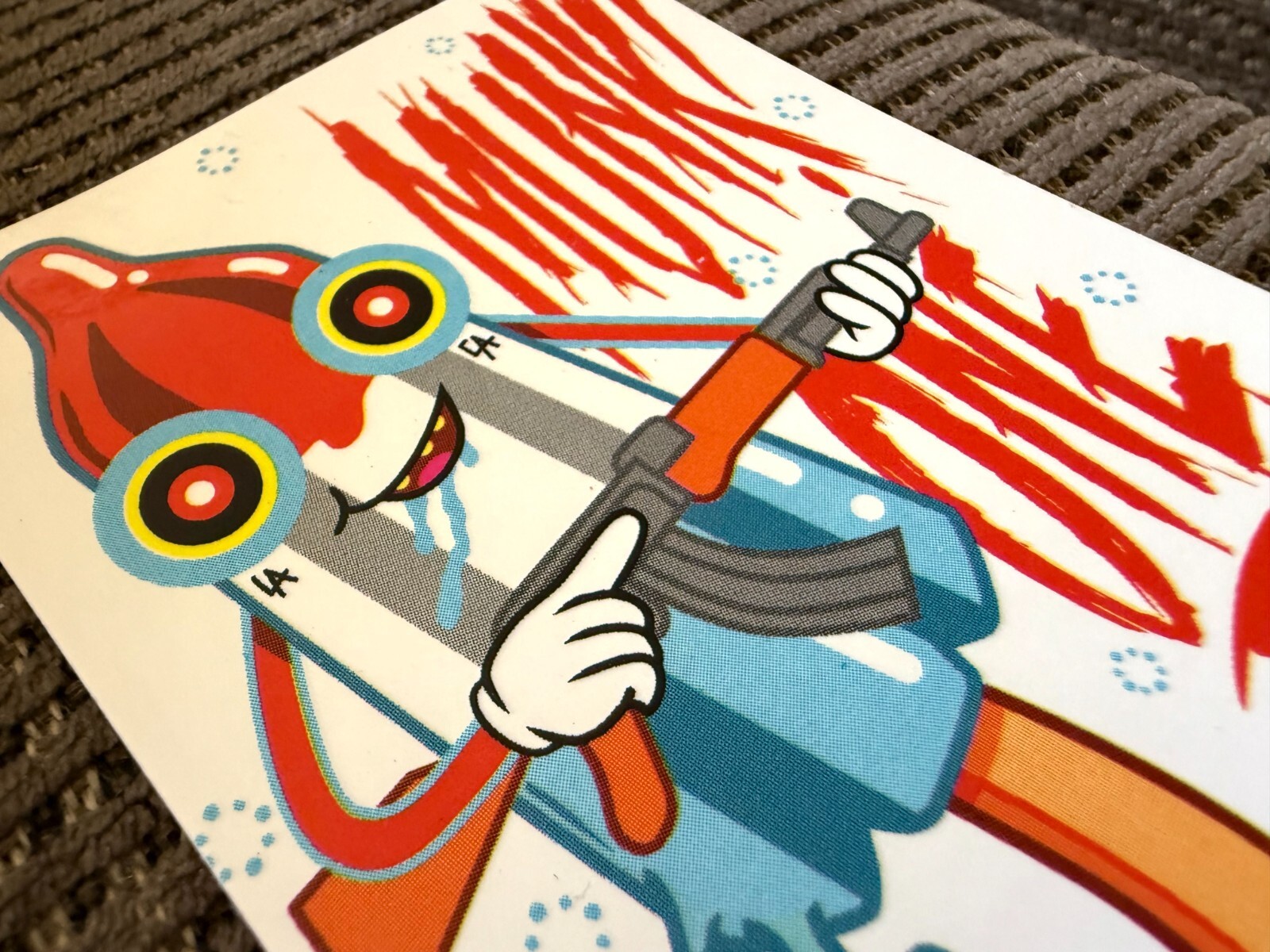 Munk One "AK-47 Popsicle" Sticker