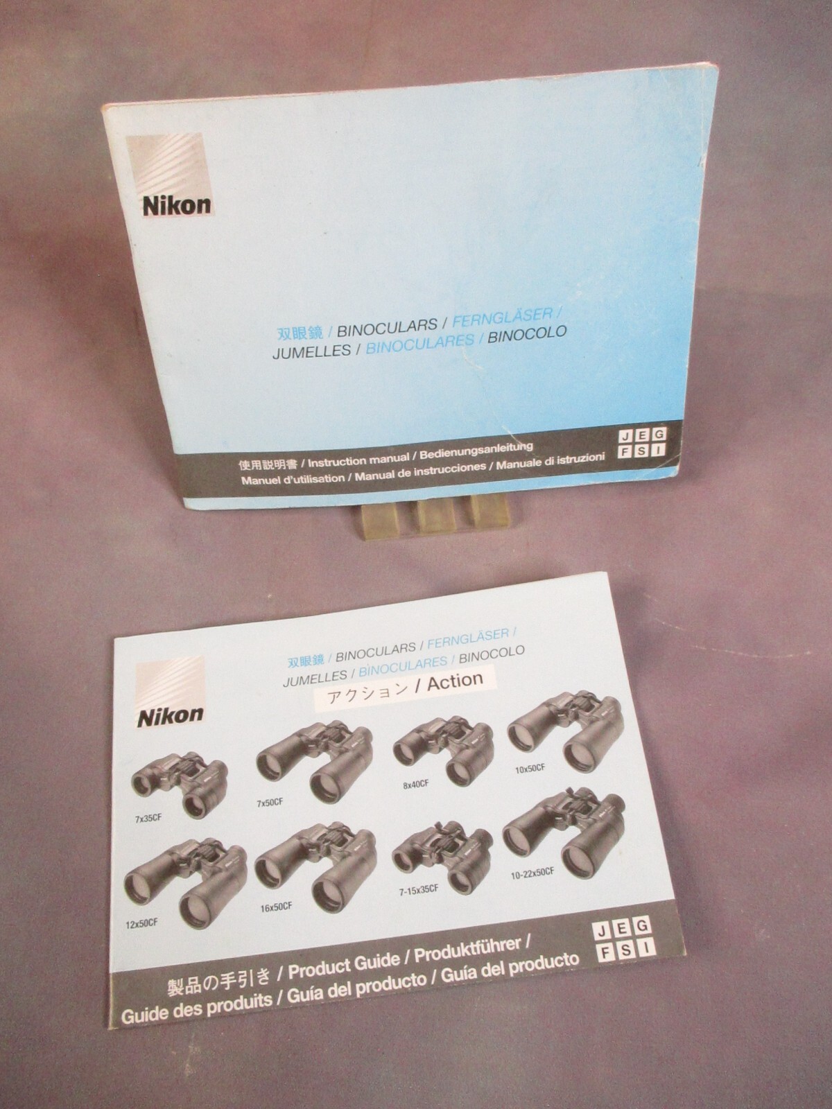 Vintage NIKON BINOCULARS Instruction Manual