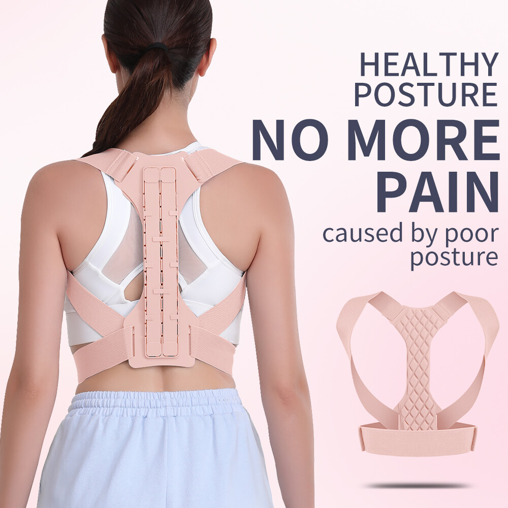 Posture Corrector Upper Back Brace Neck Shoulder Support Pain Relief Belt