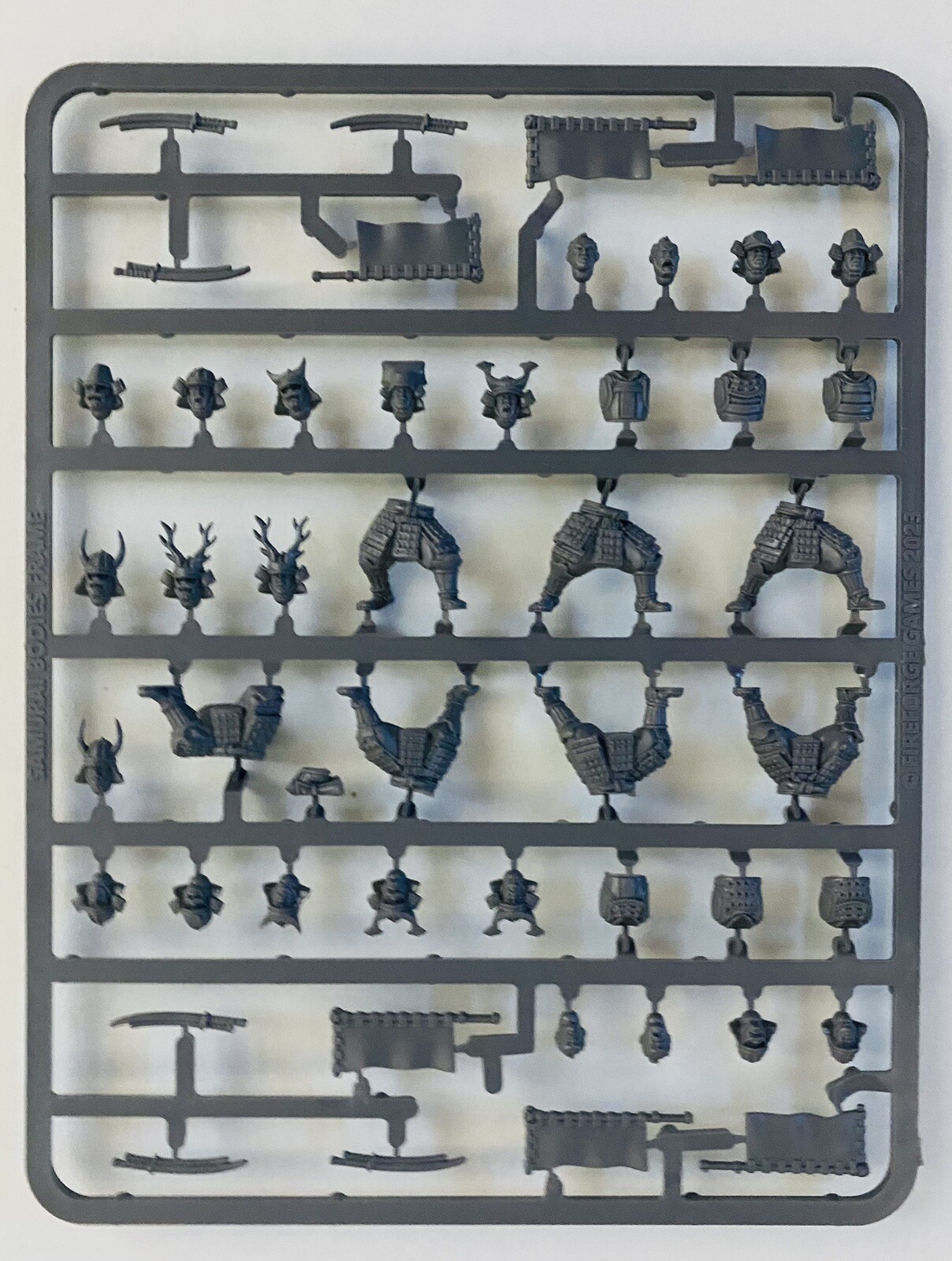 Samurai Wars Samurai Warriors NEW • 2 Sprues • 6 Minis • Fireforge Games