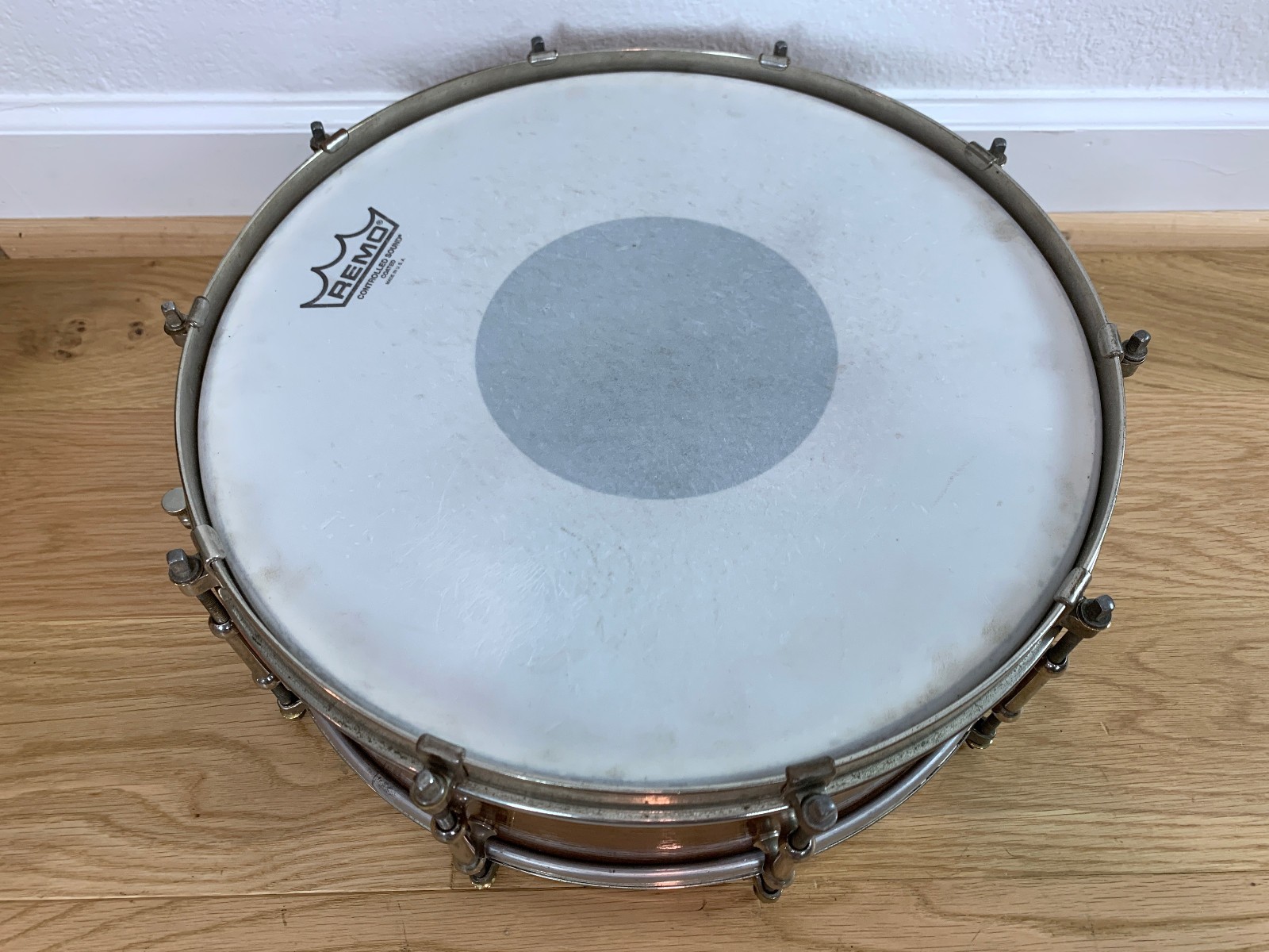 LUDWIG Professional Model 5x14 10-Lug Snare Drum Solid Walnut Shell 1920s Vtg
