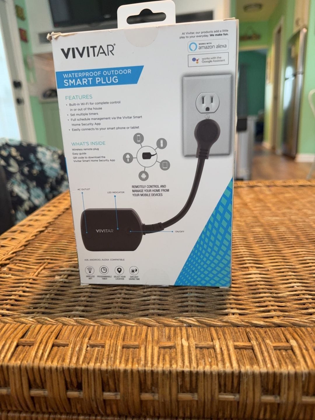Vivitar Smart Security Waterproof Outdoor Smart Plug