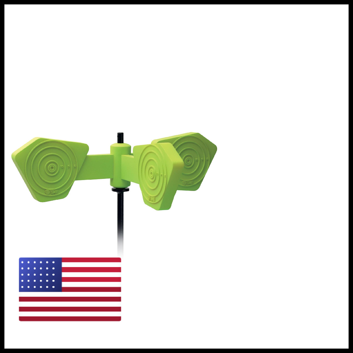 Shooting Made Easy Sme Self-Healing Windmill Target Sme-Shw
