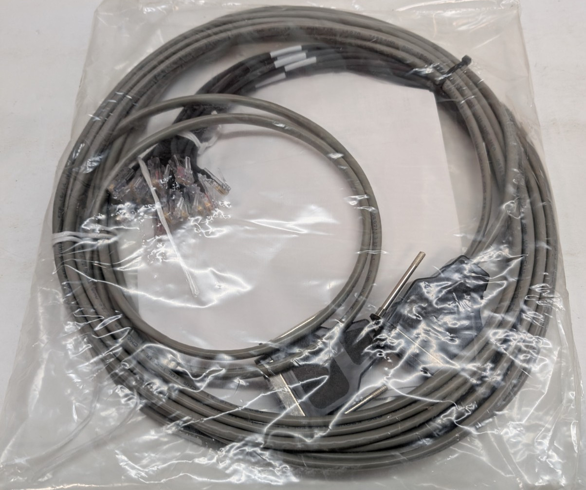 1 Unit - 2x Centronics to 16x RJ-45 Breakout Cable Telecom 202F5A