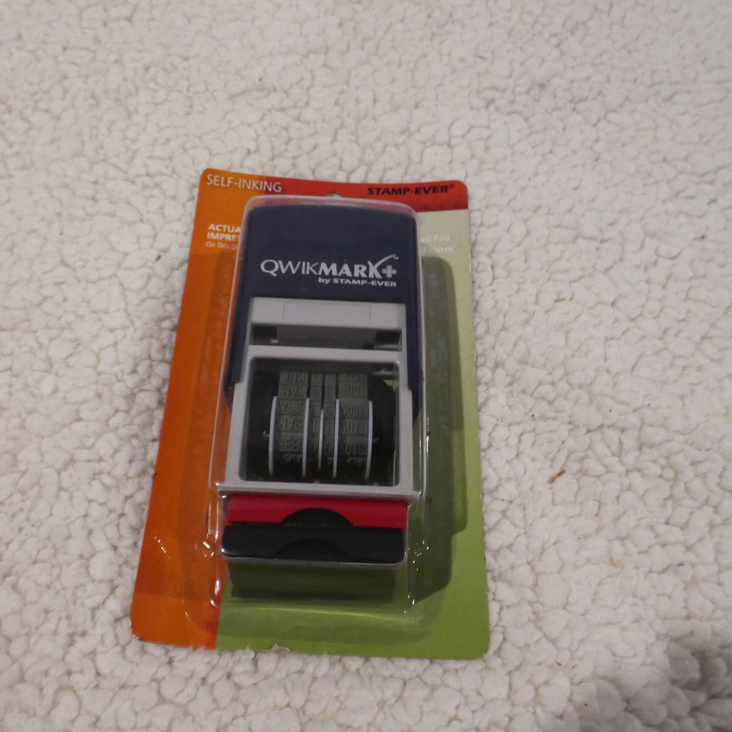 QwikMark+ By Stamp-Ever Stamp Dater Stamp Self Inking