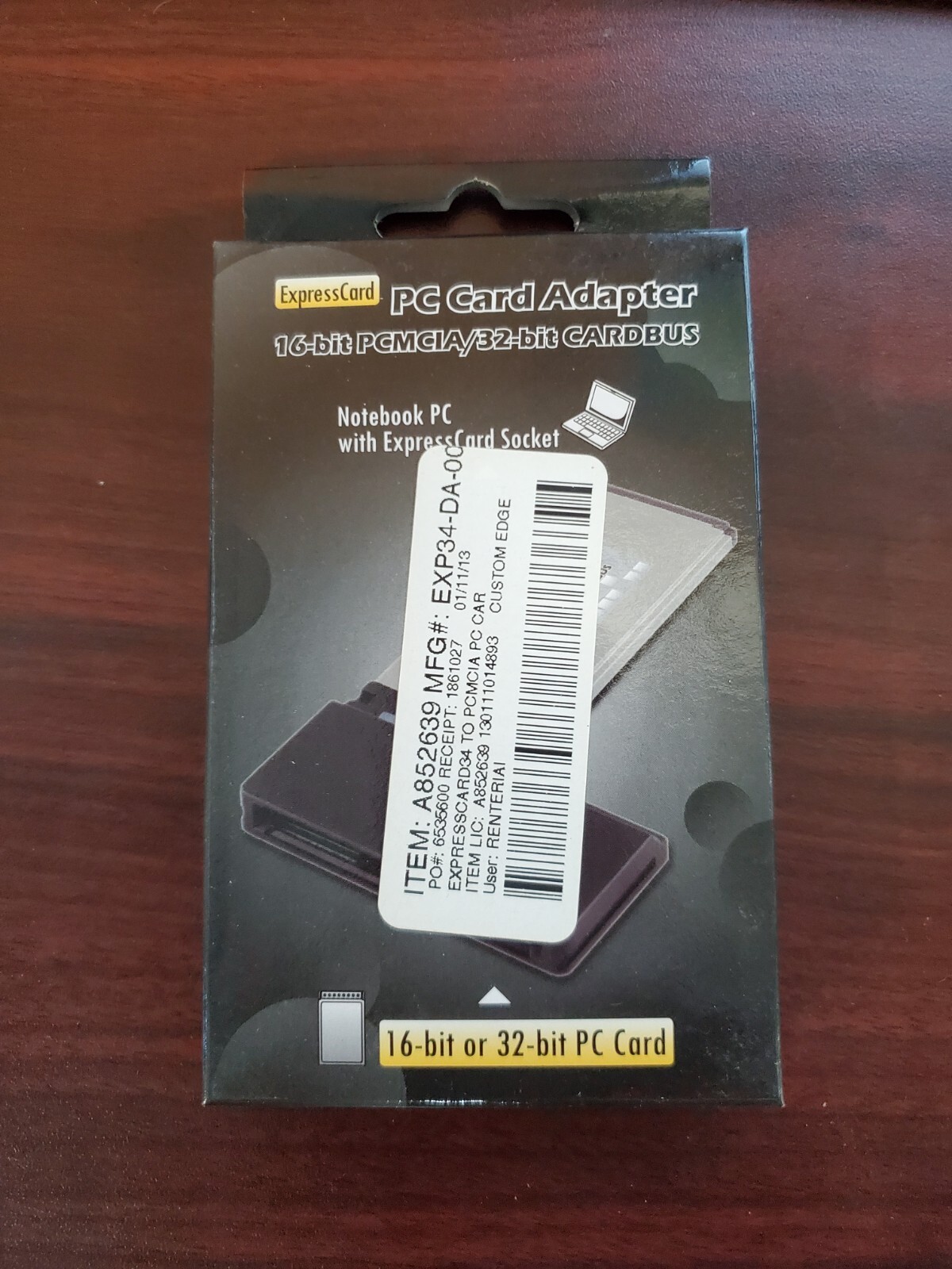 PC-EXP PC Card to ExpressCard Adapter/Reader for Panasonic P2 WIN XP #69j
