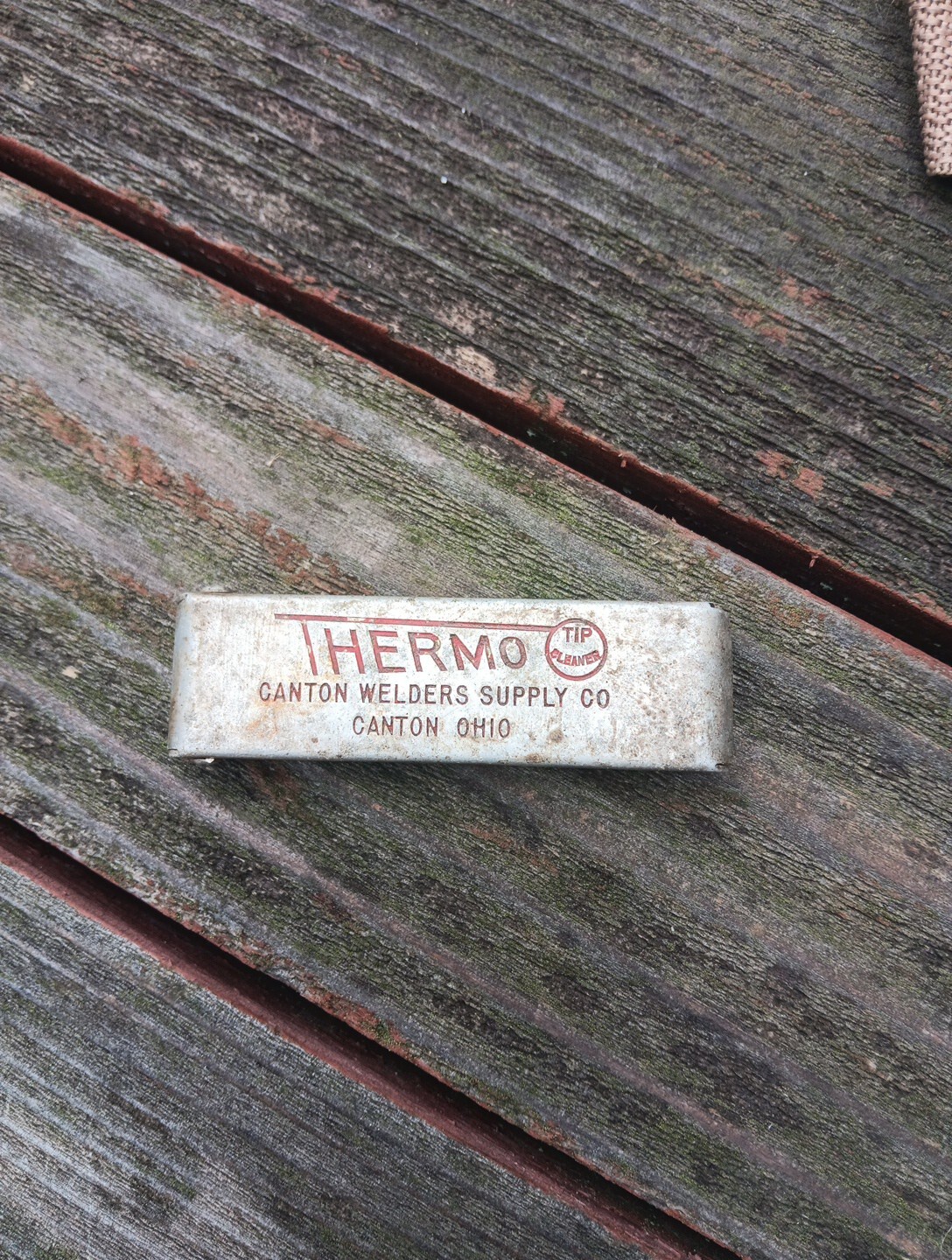 Vintage Thermo Torch Tip Cleaner R & R Welding Supply Canton Ohio Advertising