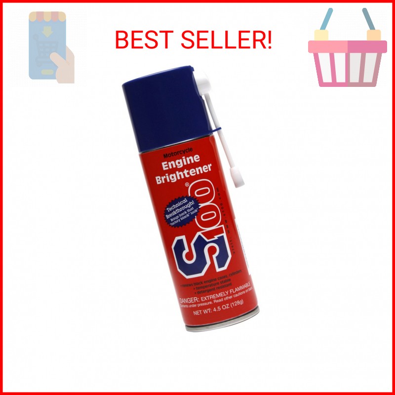 S100 19200A Engine Brightener Aerosol - 4.5 oz, red blue