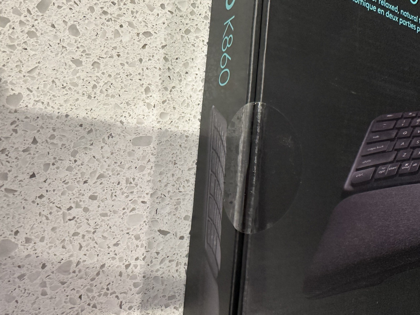 NEW Logitech ERGO K860 Wireless Ergonomic Keyboard - Split Keyboard, Wrist Rest