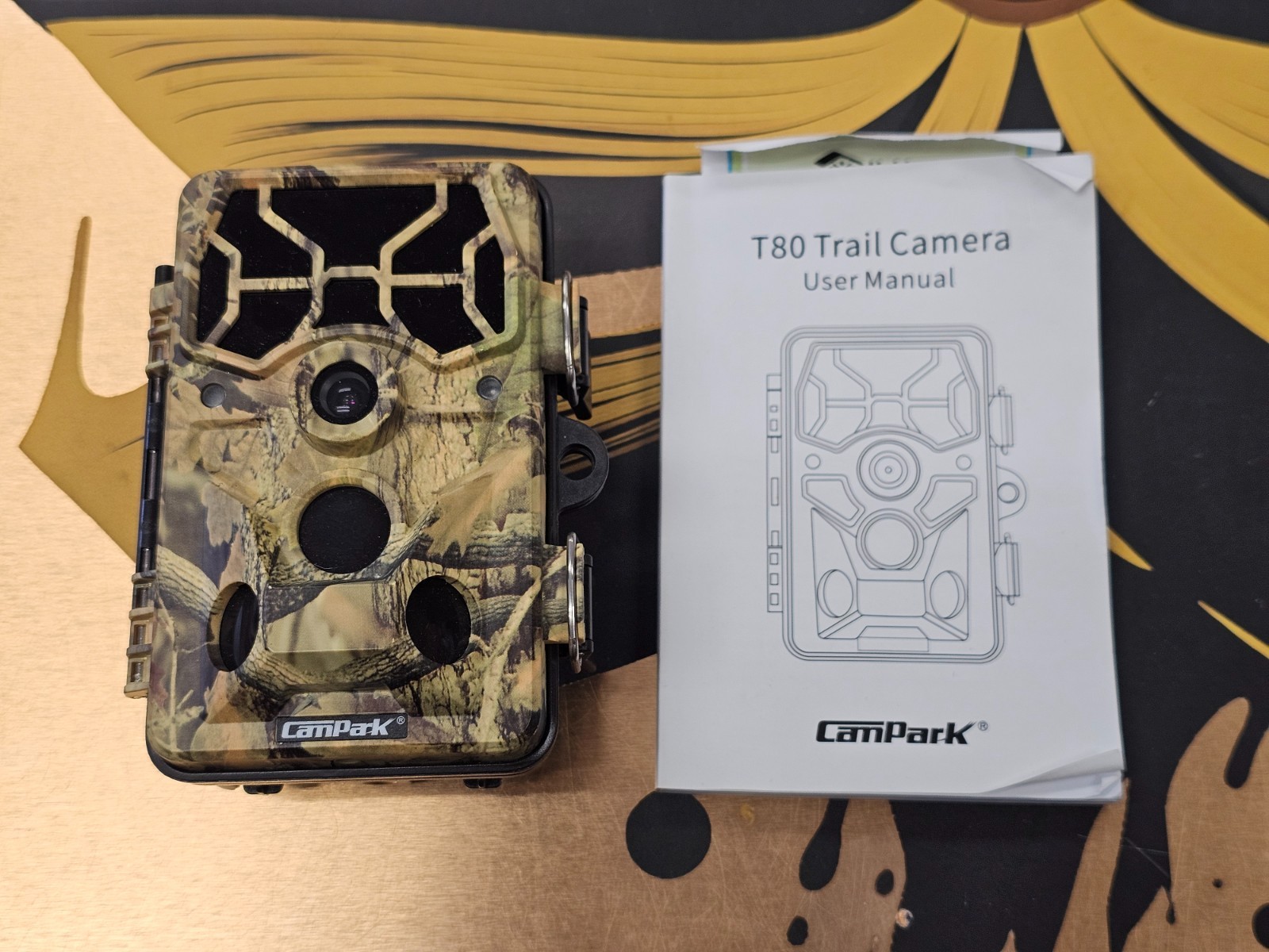 CamPark T80 20MP 1296P Hunting Trail Camera Gently used