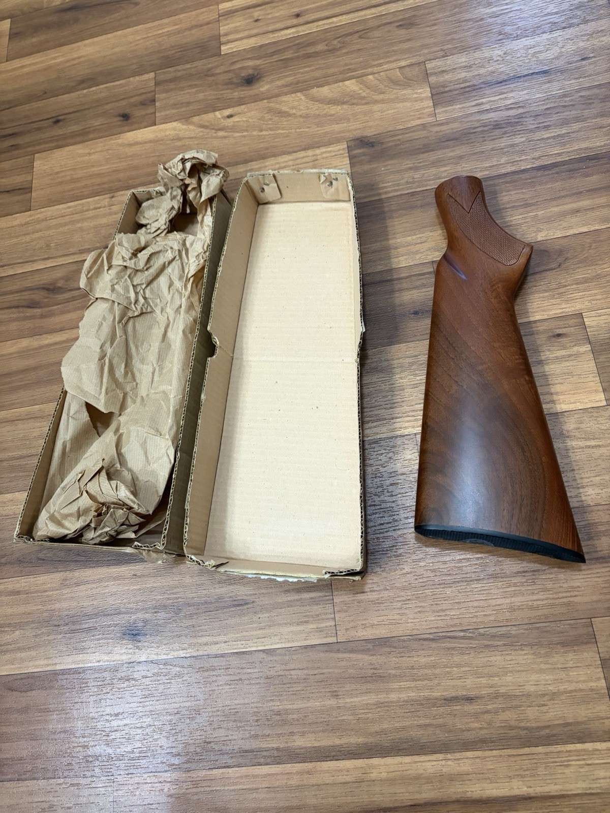 Winchester Model 12 Wood Stock Sile Replacement NOS 12 Ga With Box