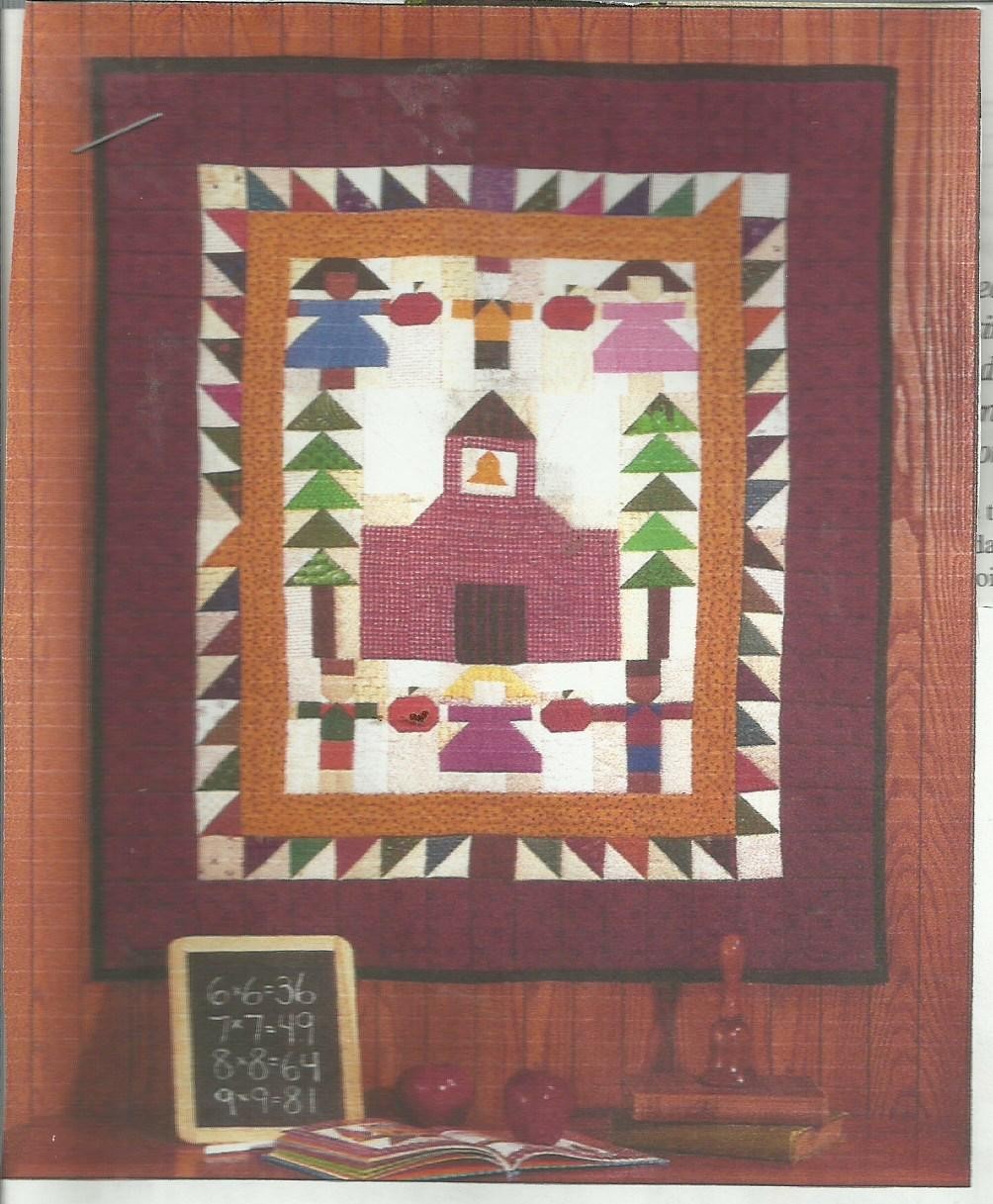 E0706  IT'S ELEMENTARY WALLHANGING  QUILT PATTERN/INSTRUCTIONS