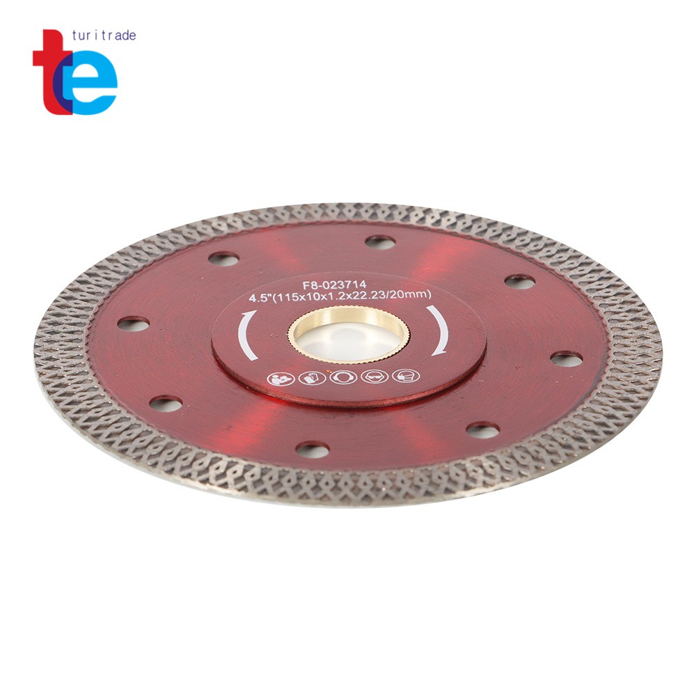 4-1/2" Super Thin Diamond Porcelain Saw Blade Ceramic Cutting Disc 2 Piece