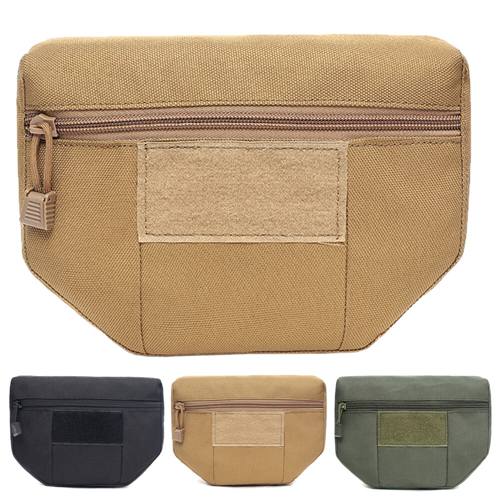 Tactical Drop Pouch-1000D Durable Hook & Loop Pouch EDC Pouch for Tactical Vest