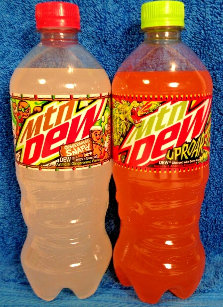 Mountain Dew Uproar And Gingerbread SNAP'd (In Hand Same Day Ship)