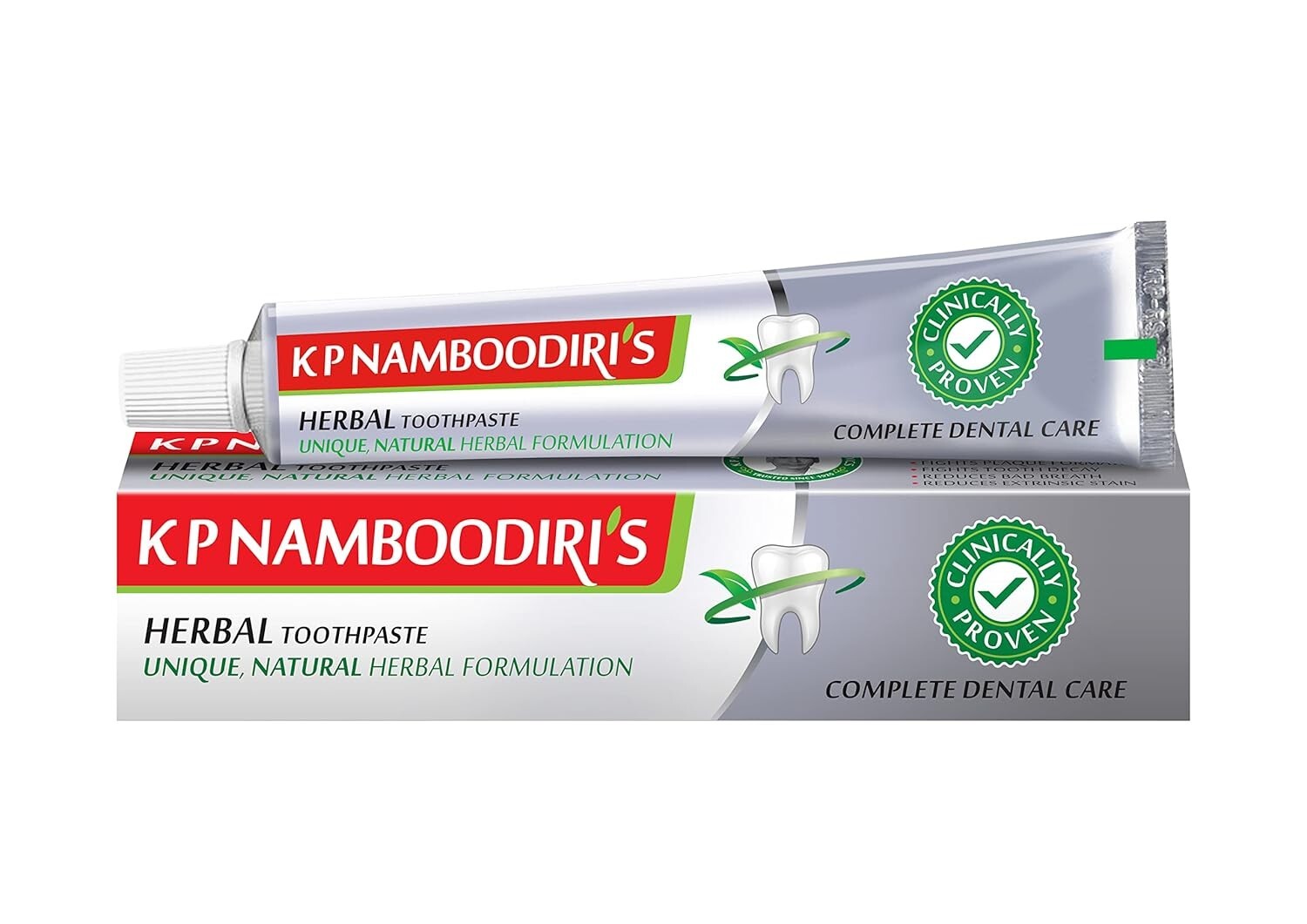 K P Namboodiri's (Kerala) Ayurvedic Toothpaste  100Gm  (2 packs)