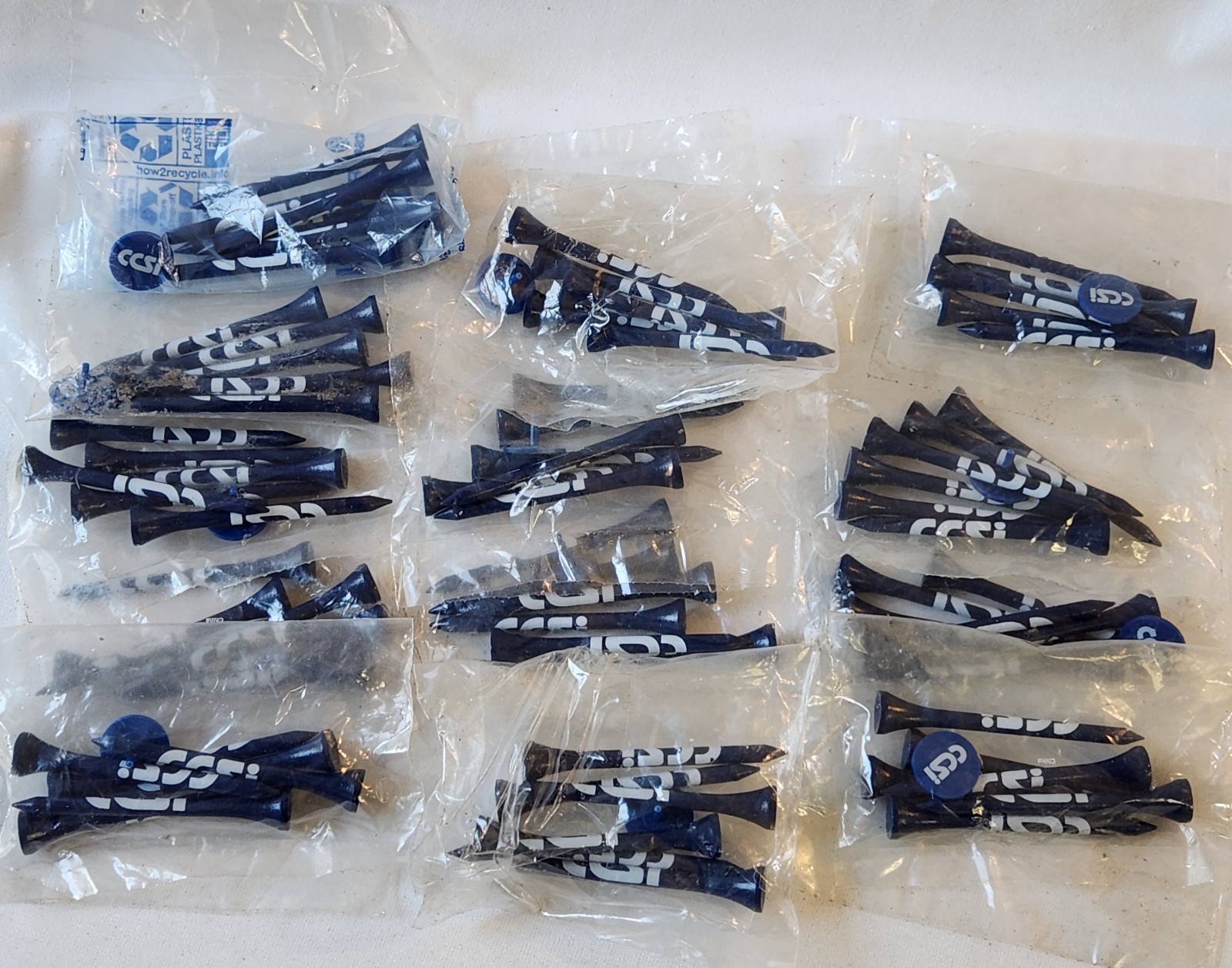 Vintage Golf Tees 75 Pack
