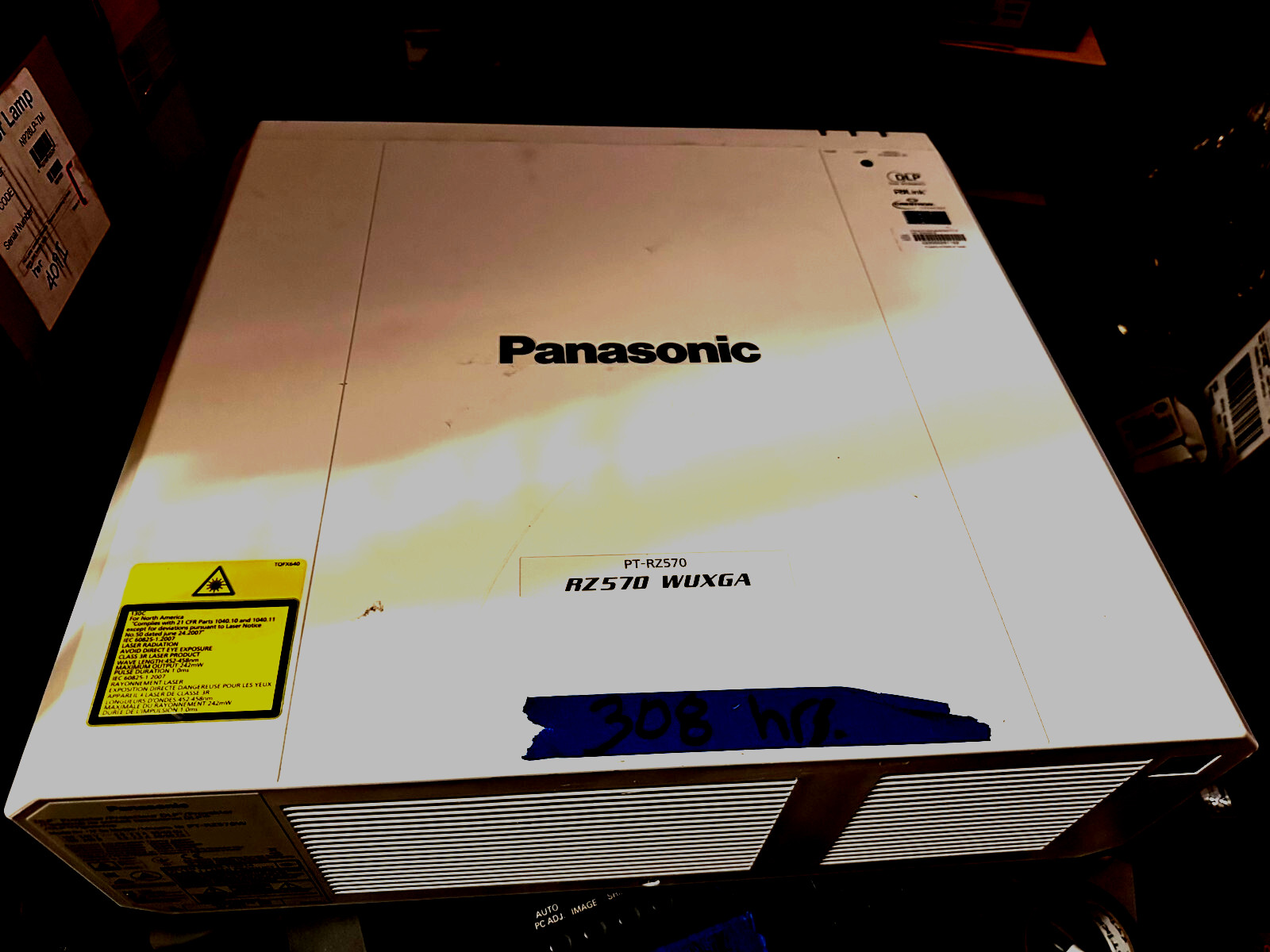 Panasonic PT-RZ570 5400 Lumen Large Venue Laser DLP Projector