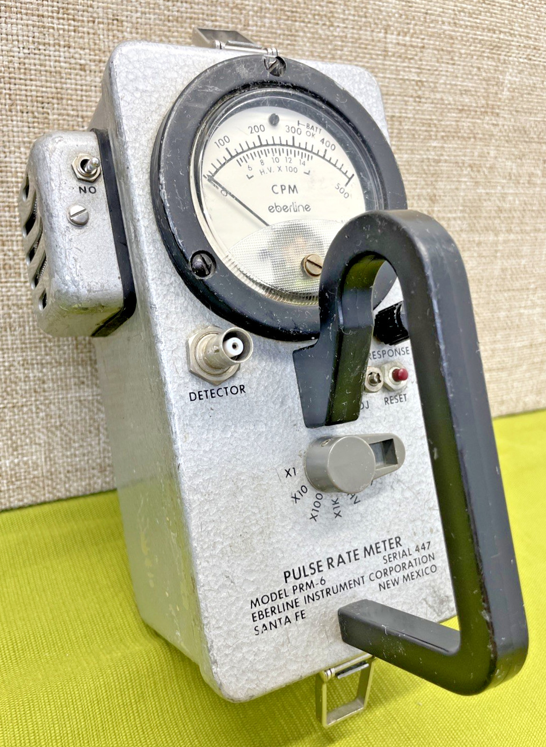 Eberline PRM-6 Pulse Rate Meter - For parts