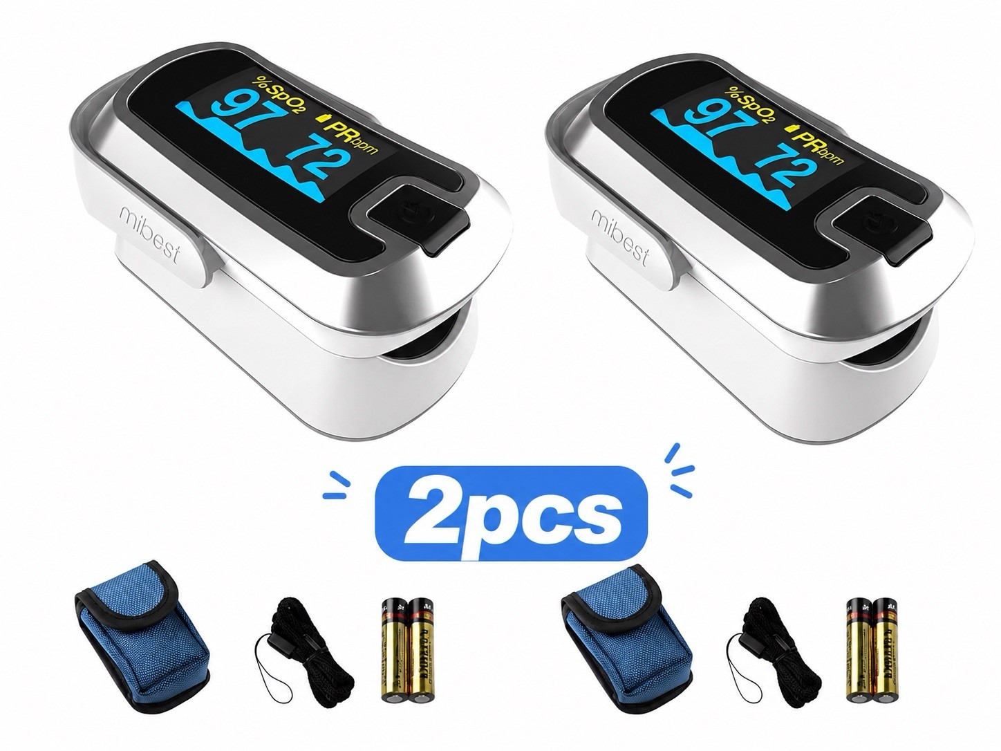 MIBES OLED Finger Pulse Oximeter