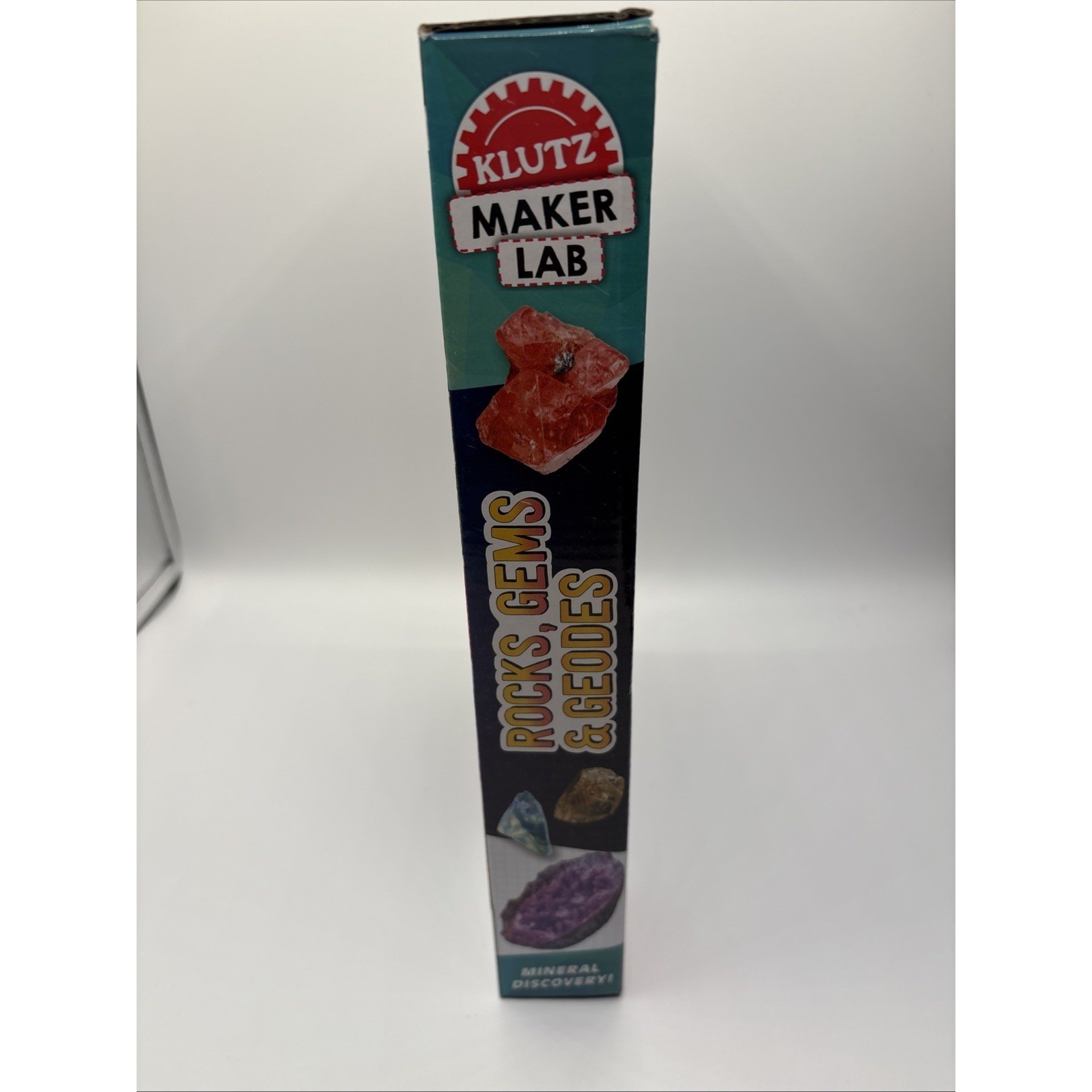 Rocks, Gems & Geodes/ Make Lab .STEM Kit . Open Box/ Book Missing.