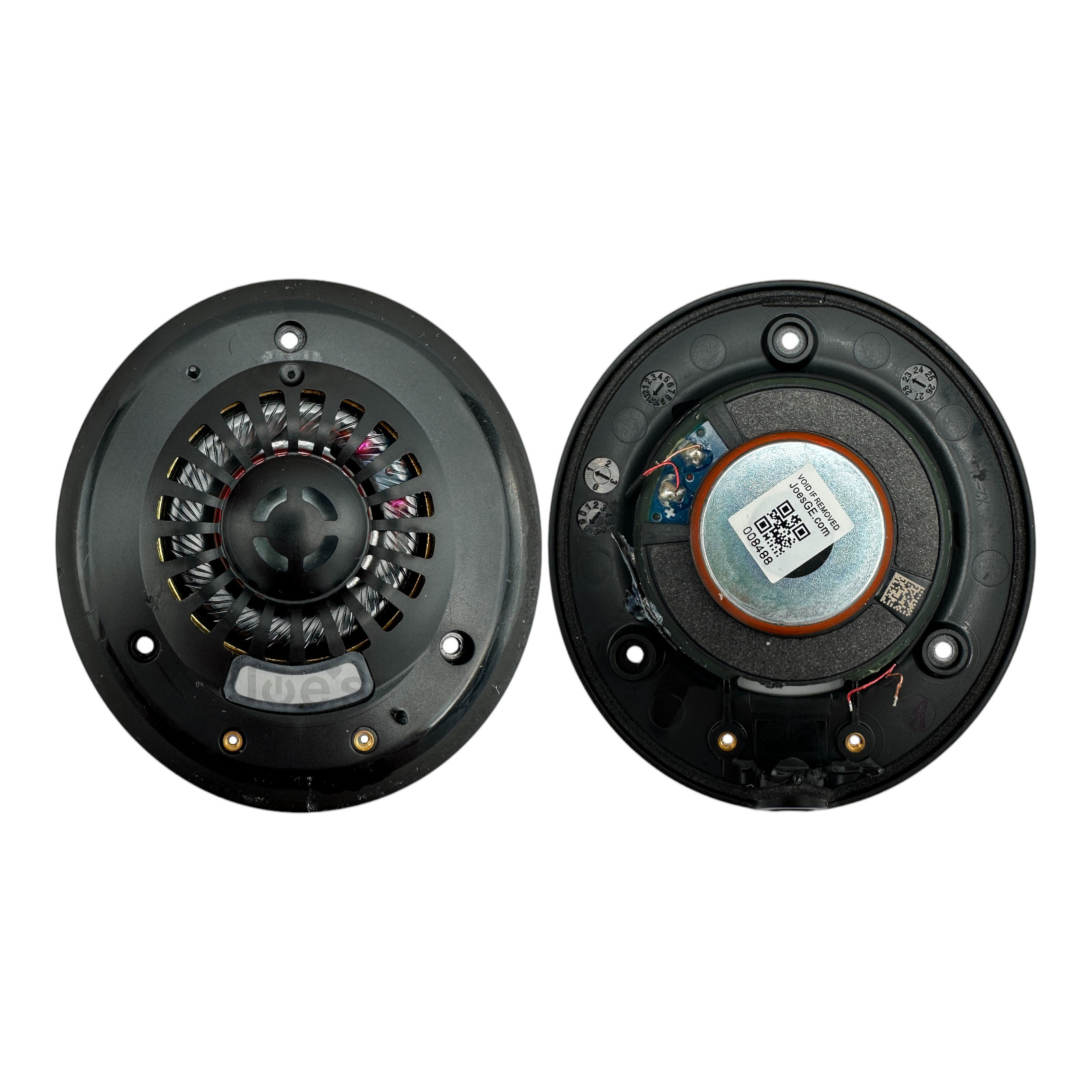 OEM Beats Solo 4 Wireless Left Speaker Driver w/ Housing Matte Black Repair Part