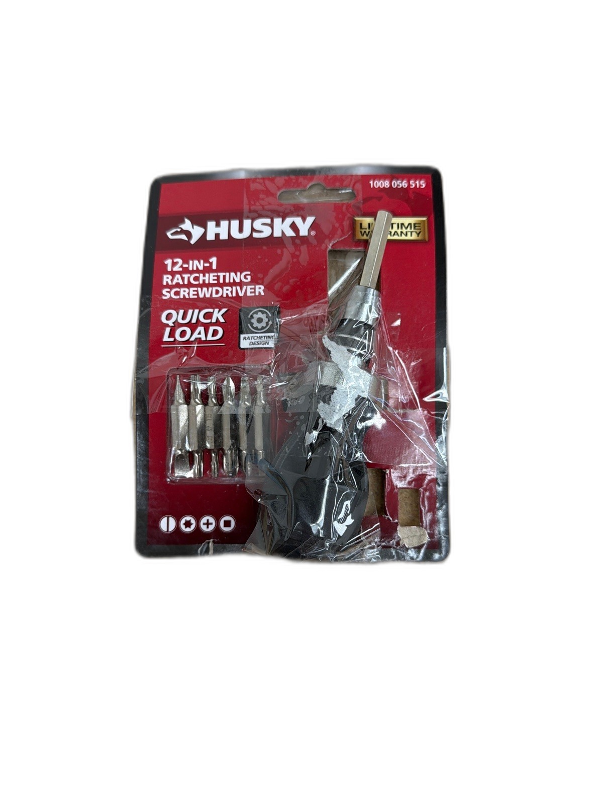 Husky 12-in-1 Quick Load Ratcheting Stubby Screwdriver Set