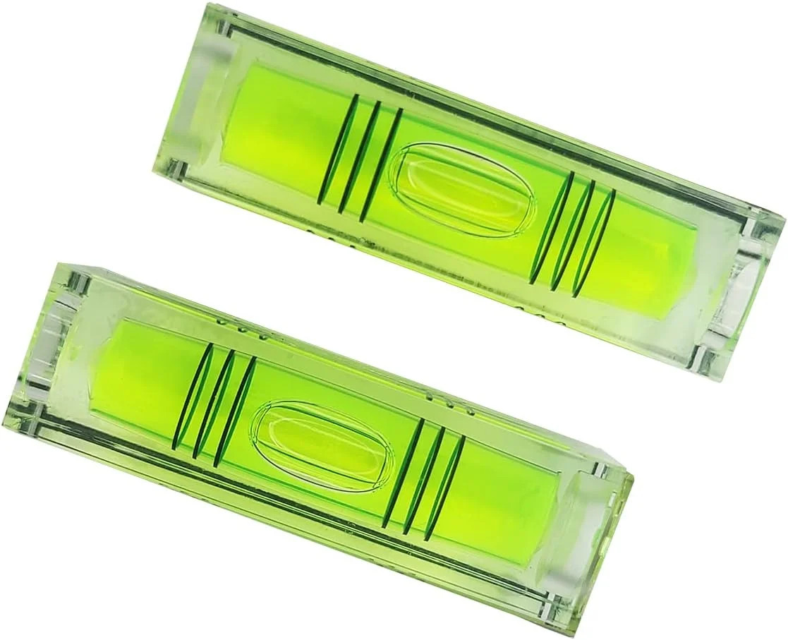 Magnetic Mini Small Bubble Level Tool Scope Square Pocket Long Stick On High Pre