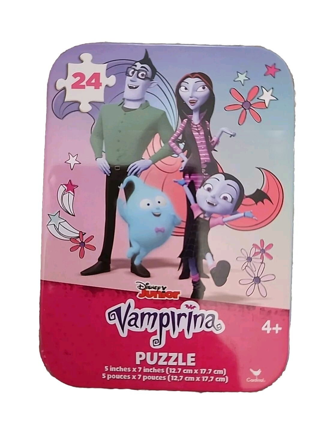 Disney Junior Vampirina 24 Piece Large Puzzle 5 by 7 Collectible Tin