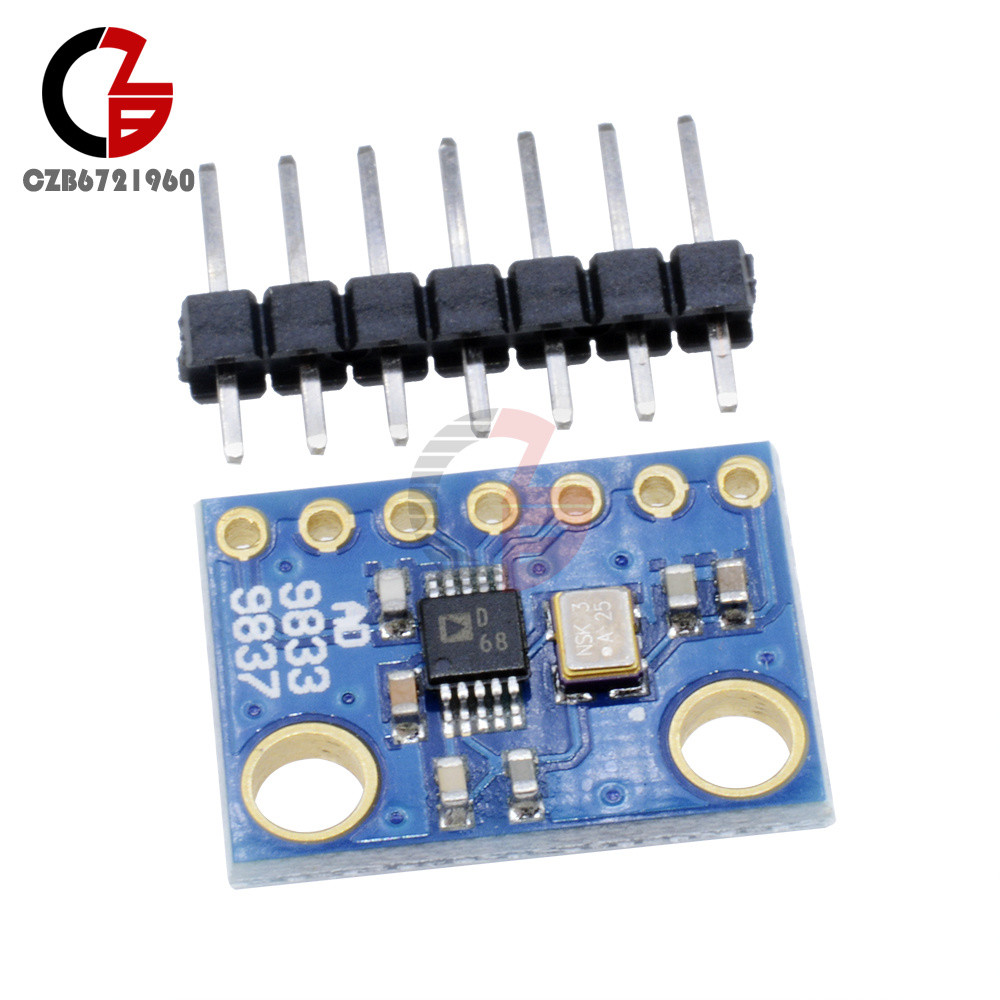 AD9833 DDS Signal Generator Module Programmable Microprocessors Sine Square Wave
