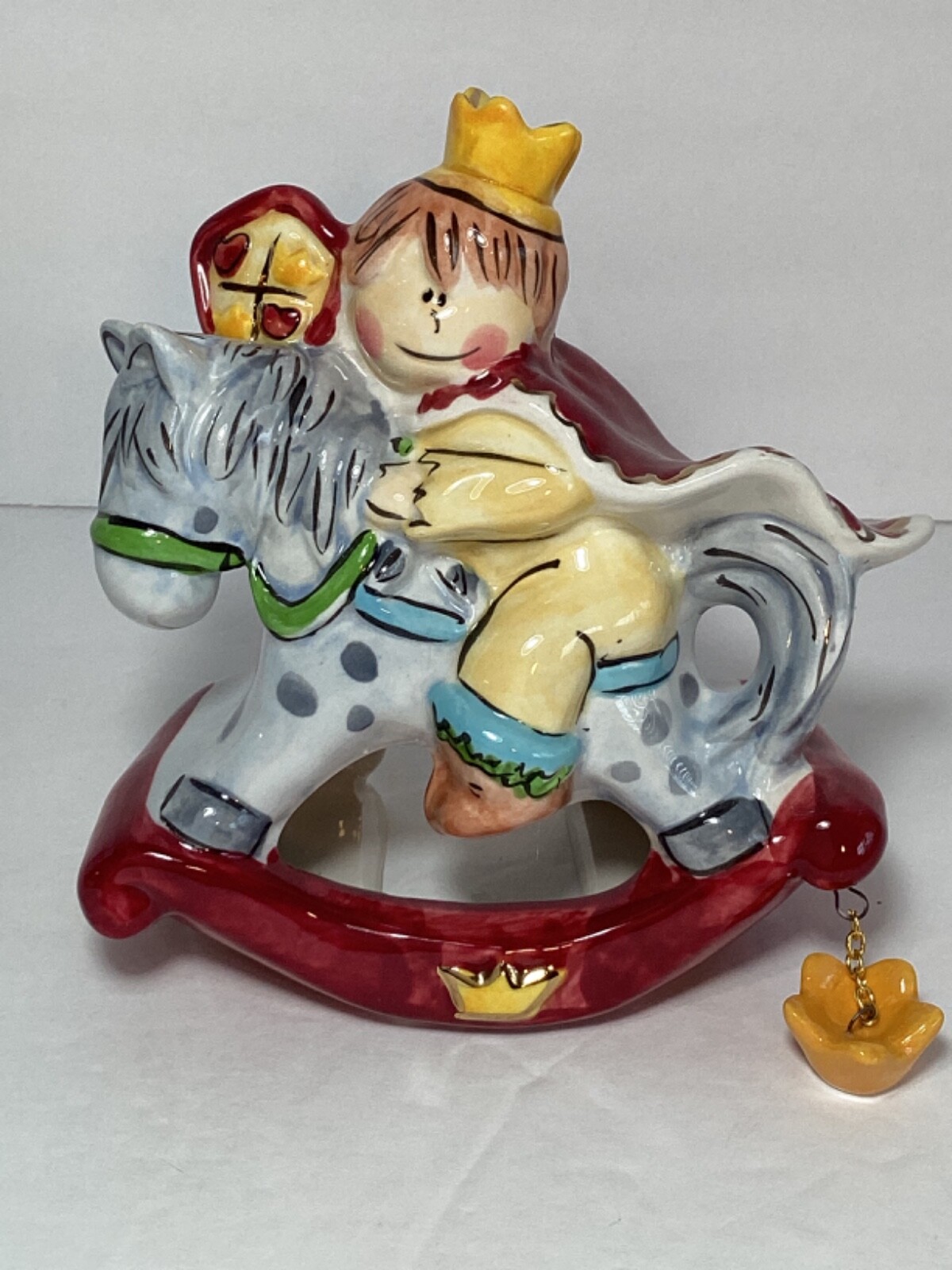 Blue Sky Clayworks Prince Night Light w/ Auto Sensor Ceramic Heather Goldminc