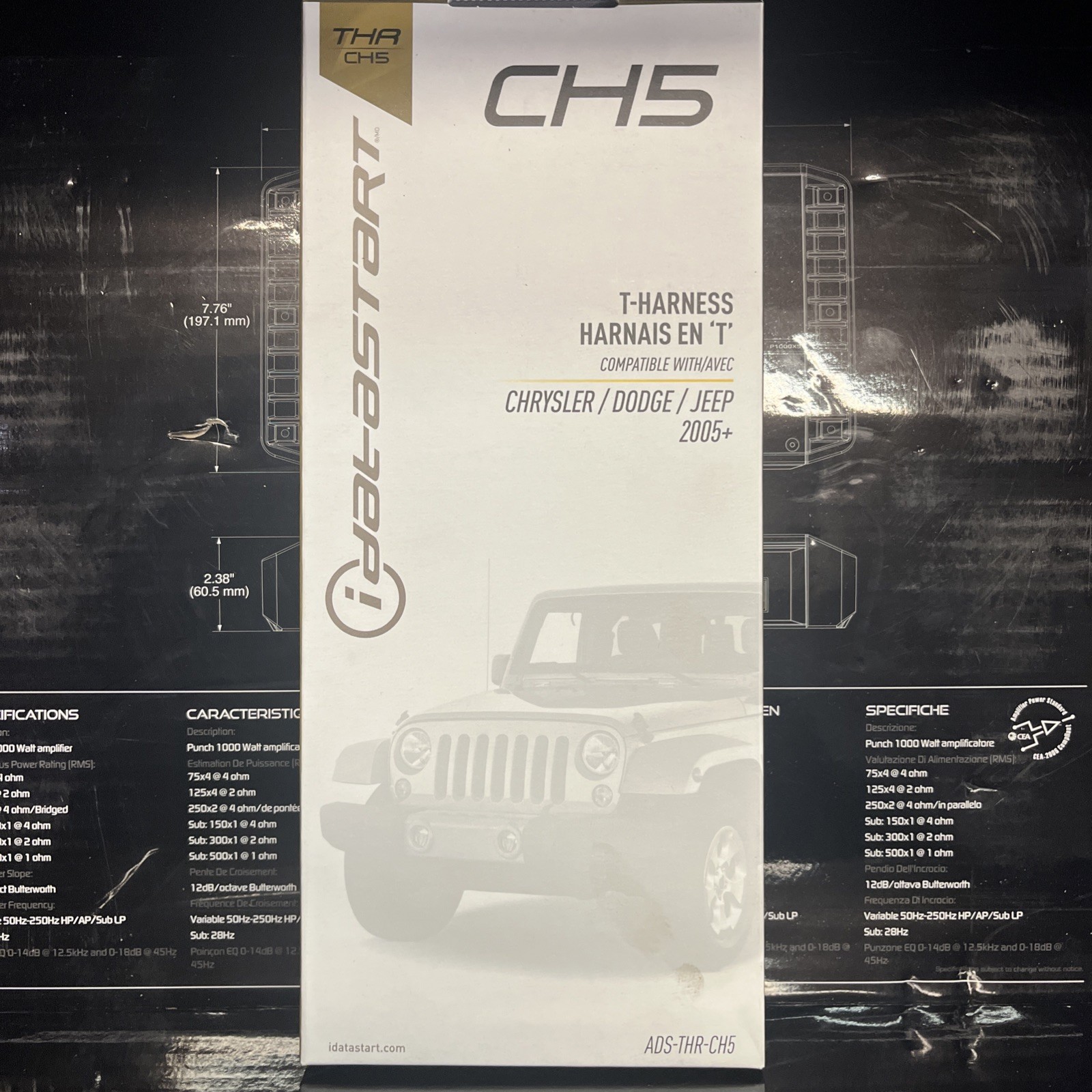 iDatalink ADS THR CH5 Factory Fit T Harness for Chrysler Standard Key 2005 & UP