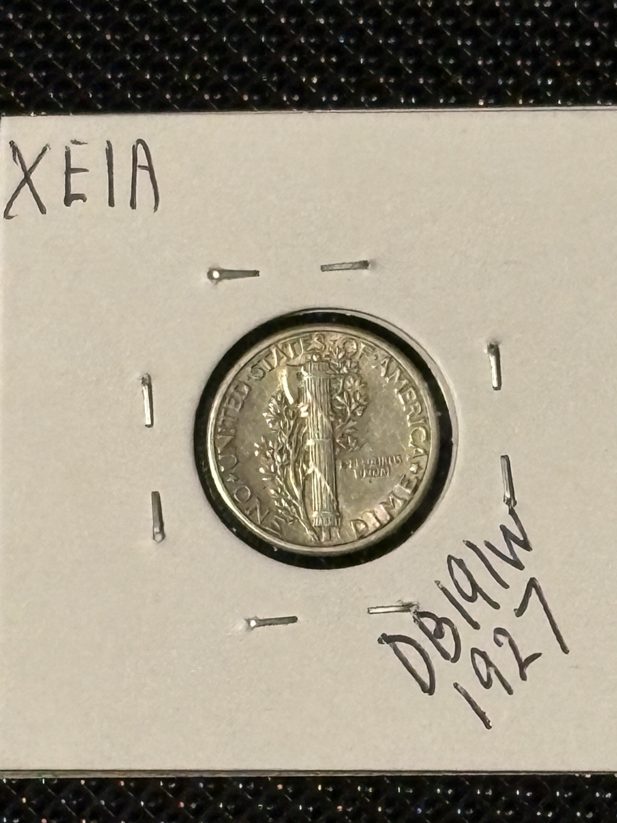 1927 Mercury Dime Upper Grade