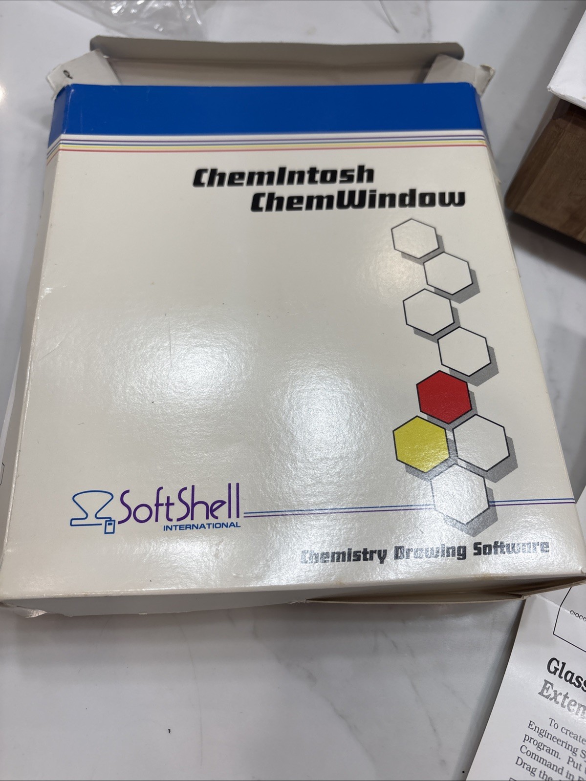 VTG SoftShell ChemIntosh ChemWindow Software Lot Floppy Disk Manuals Entropy