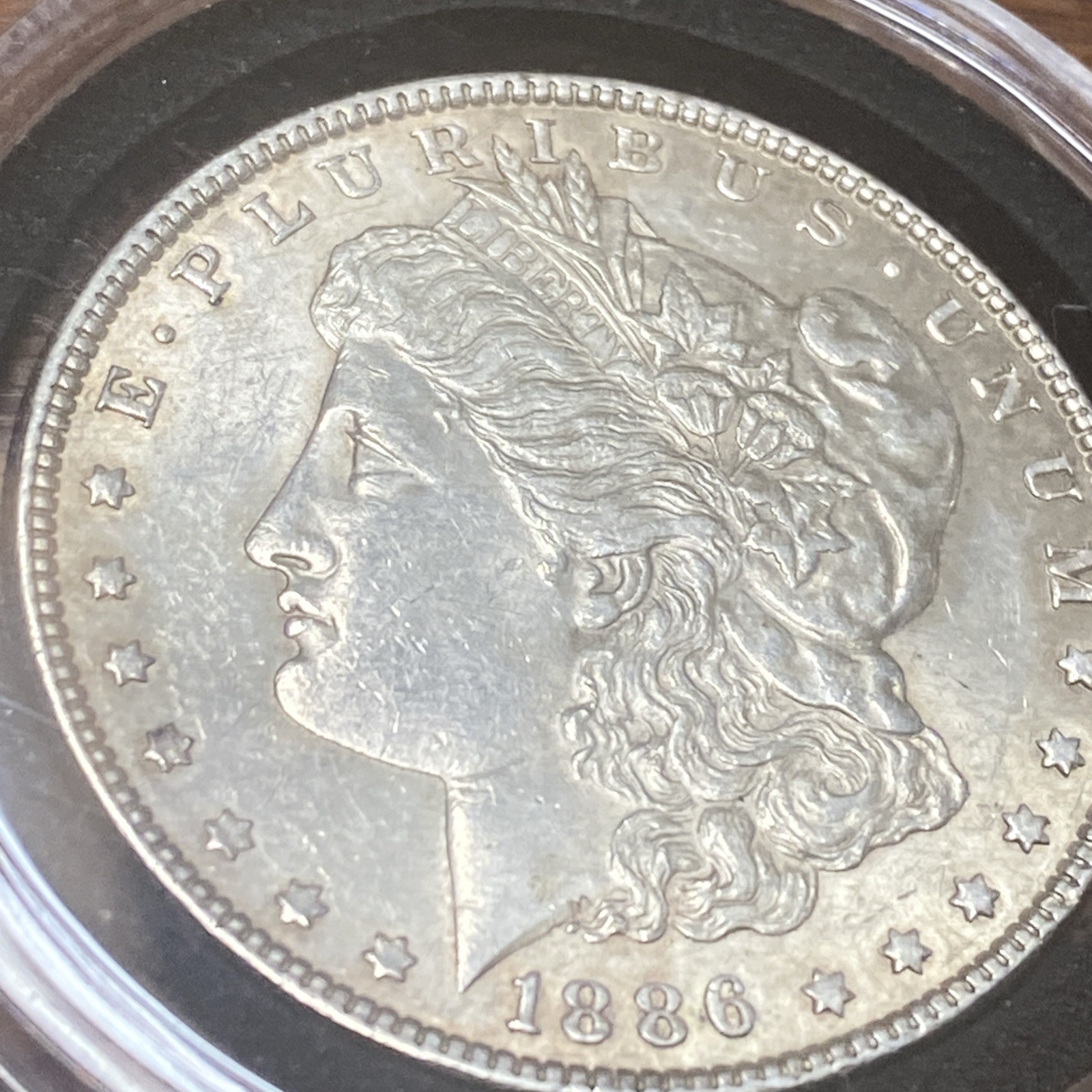 1886-P Morgan Silver Dollar Uncirculated - Nice Luster