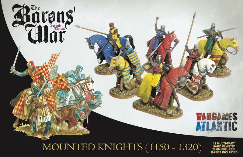 Wargames Atlantic: Barons' War Mounted Knights (1150-1320)
