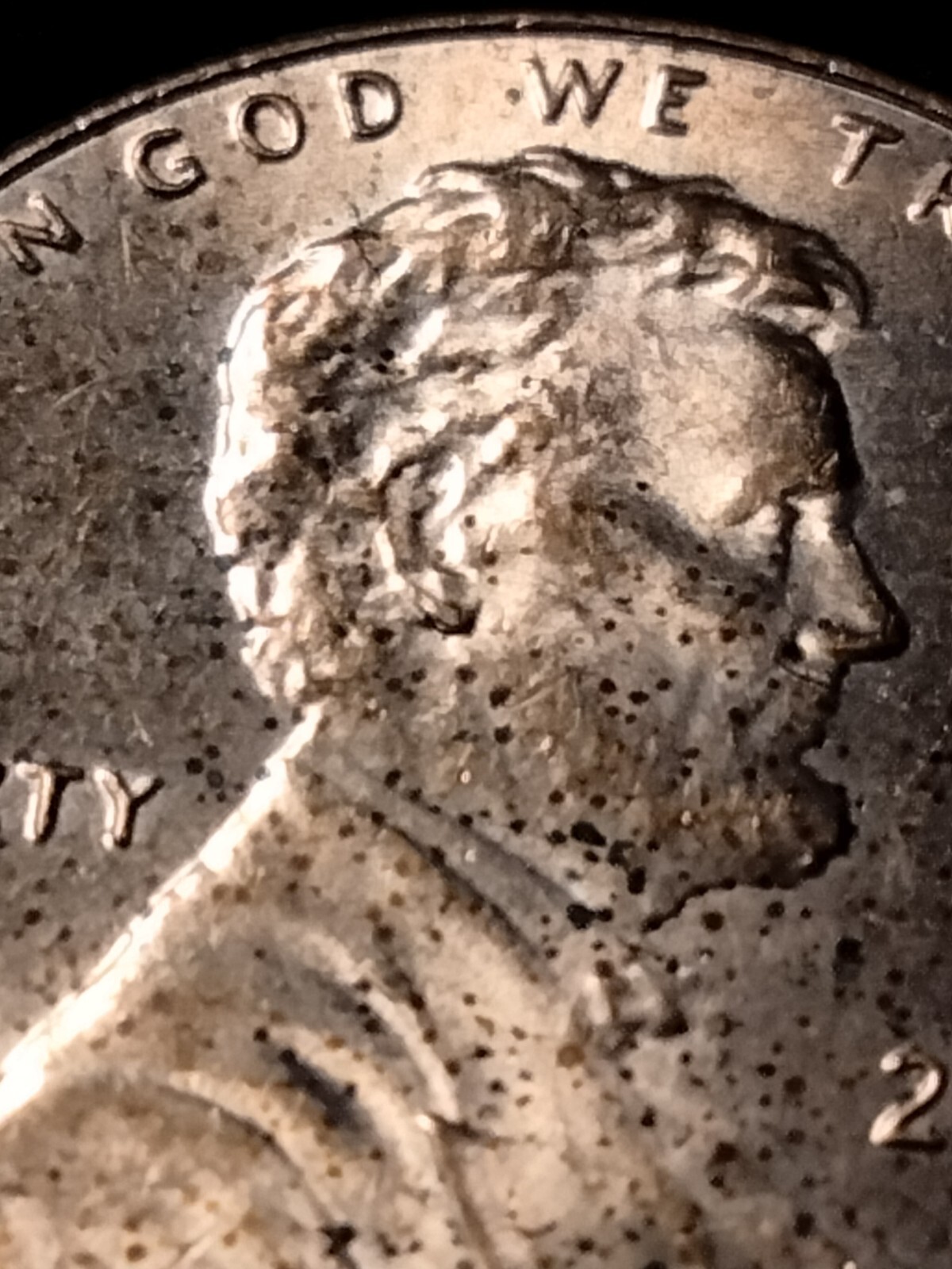 2019 P Lincoln Shield Cent Doubled Earlobe