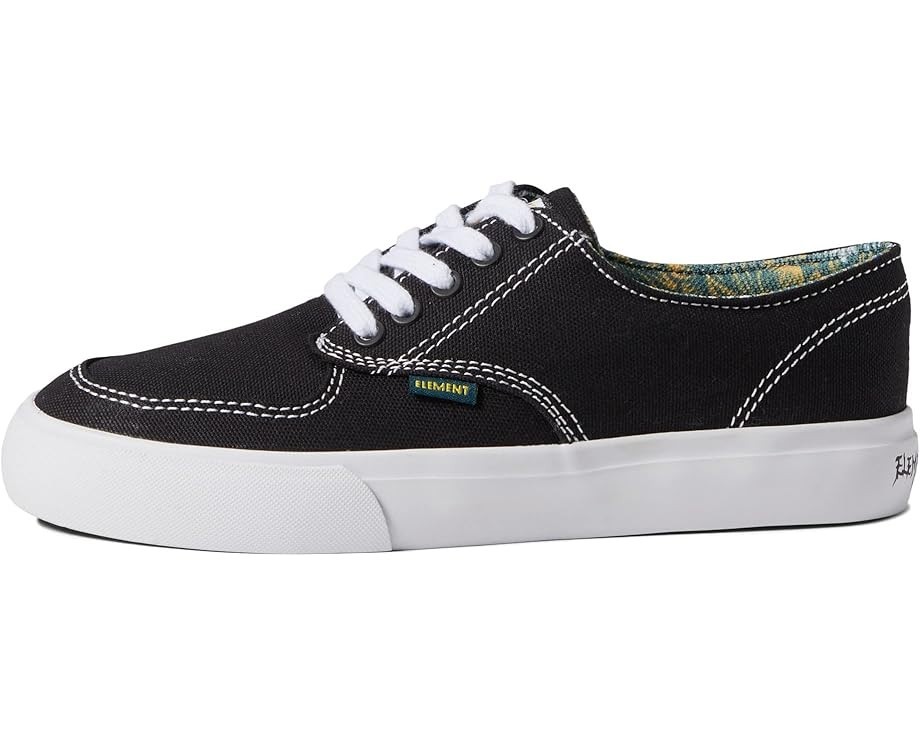 Element Topaz C3 Sneakers Kids 3.5 Black White Athletic Skateboard Shoes JOBB888
