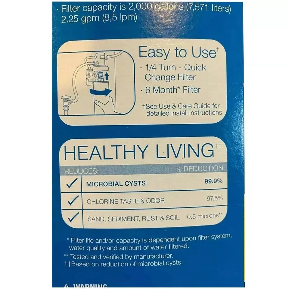 3M Filtrete Quick Change Advanced Under Sink Replacement Model 3US-PF01