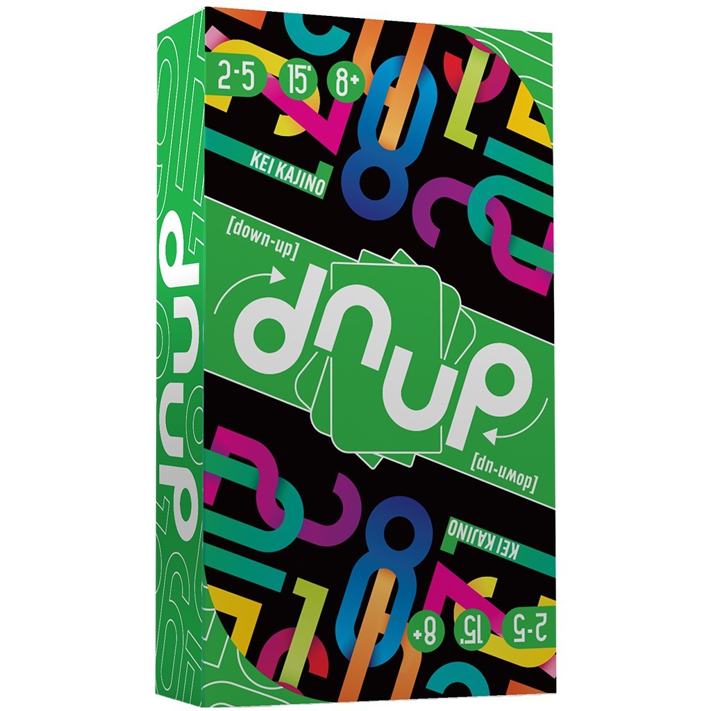 dnup Card Game Space Cowboys Asmodee SCRVL0101EN Board Family Down Up