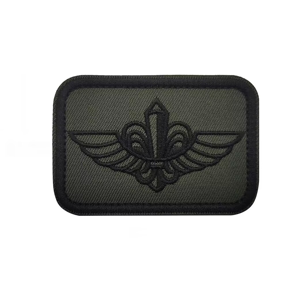 MOSSAD PATCH ISRAEL INTELLIGENCE SPECIAL OPS EMBROIDERED HOOK LOOP BADGE FOREST