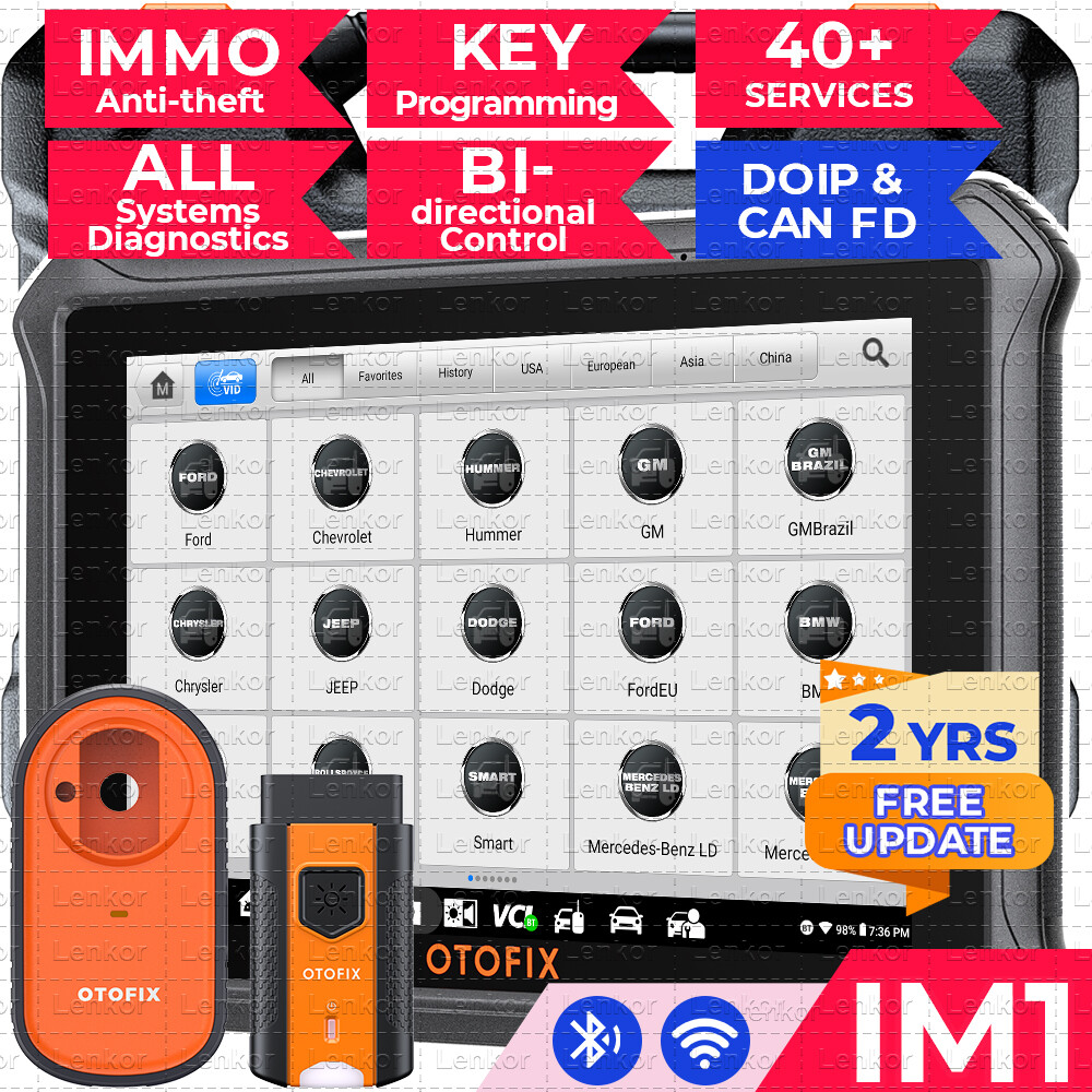 2026 OTOFIX IM1 IMMO Key FOB Programming Tool Car Full System Diagnostic Scanner