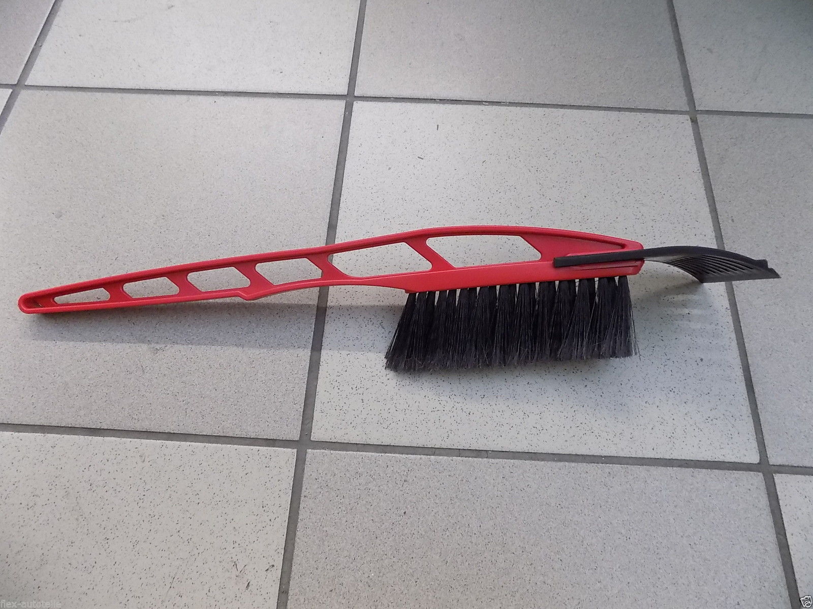 Eiskratzer großer Griff Eisschaber Scheibenkratzer Auto 44cm Handfeger Besen
