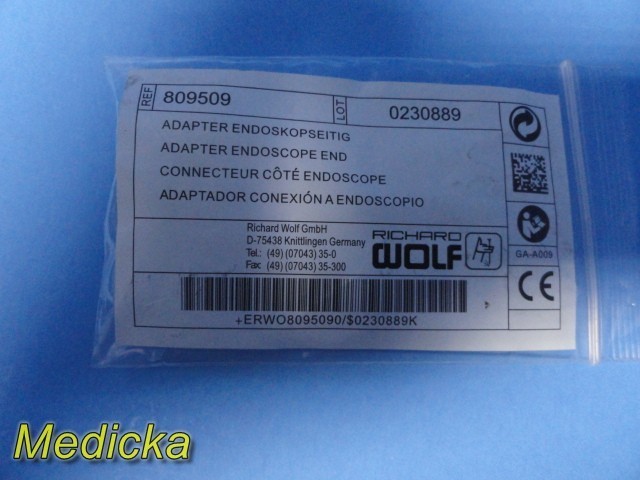 Richard Wolf Ref 809509 Endoscope‑End Adapter (NEW / Sealed) ~ 39970