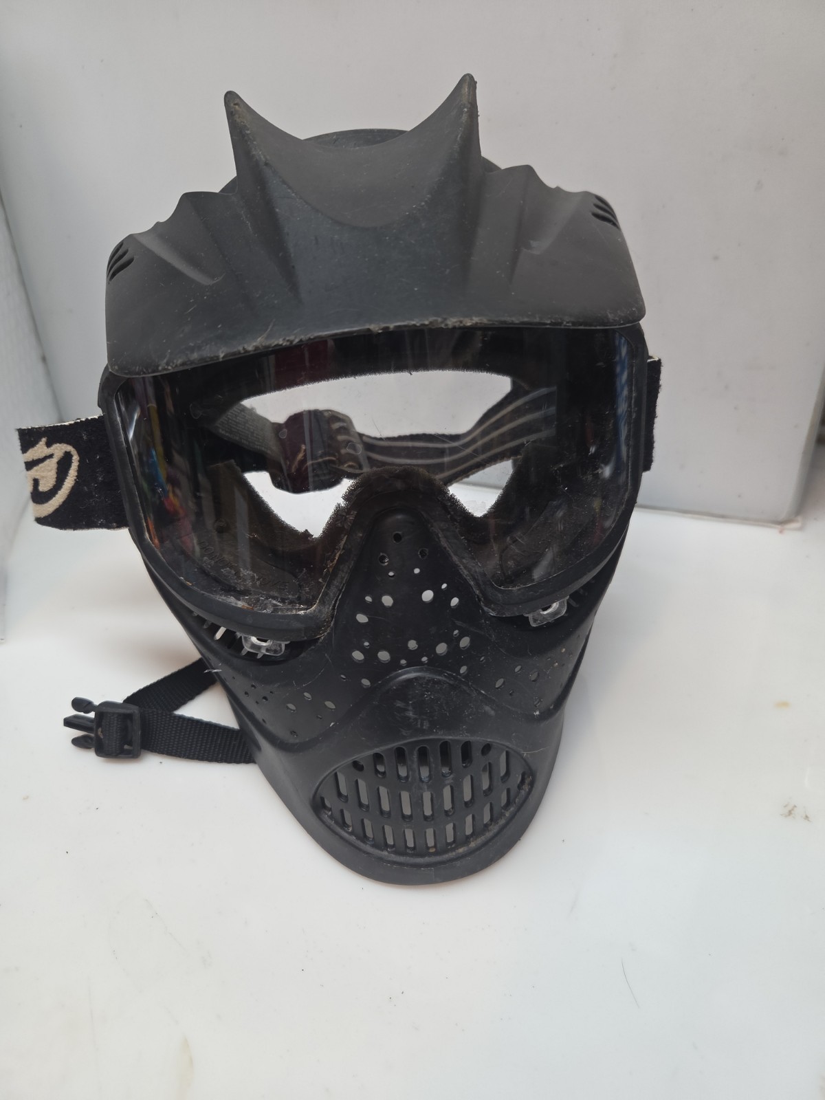 Used Paintball Mask w/ Goggles