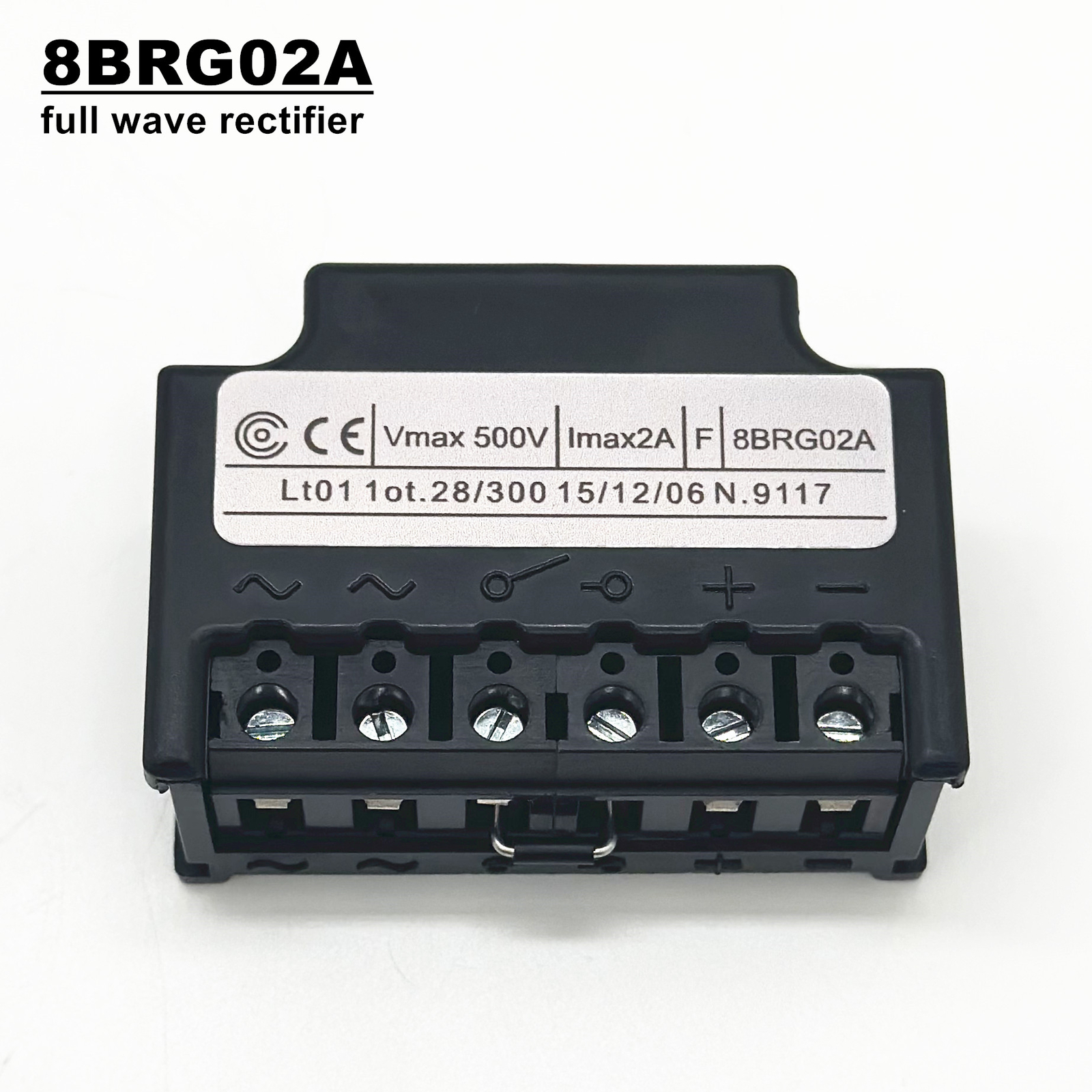 8BRG02A 500V 2A FULL WAVE RECTIFIER Motor rectifier power supply